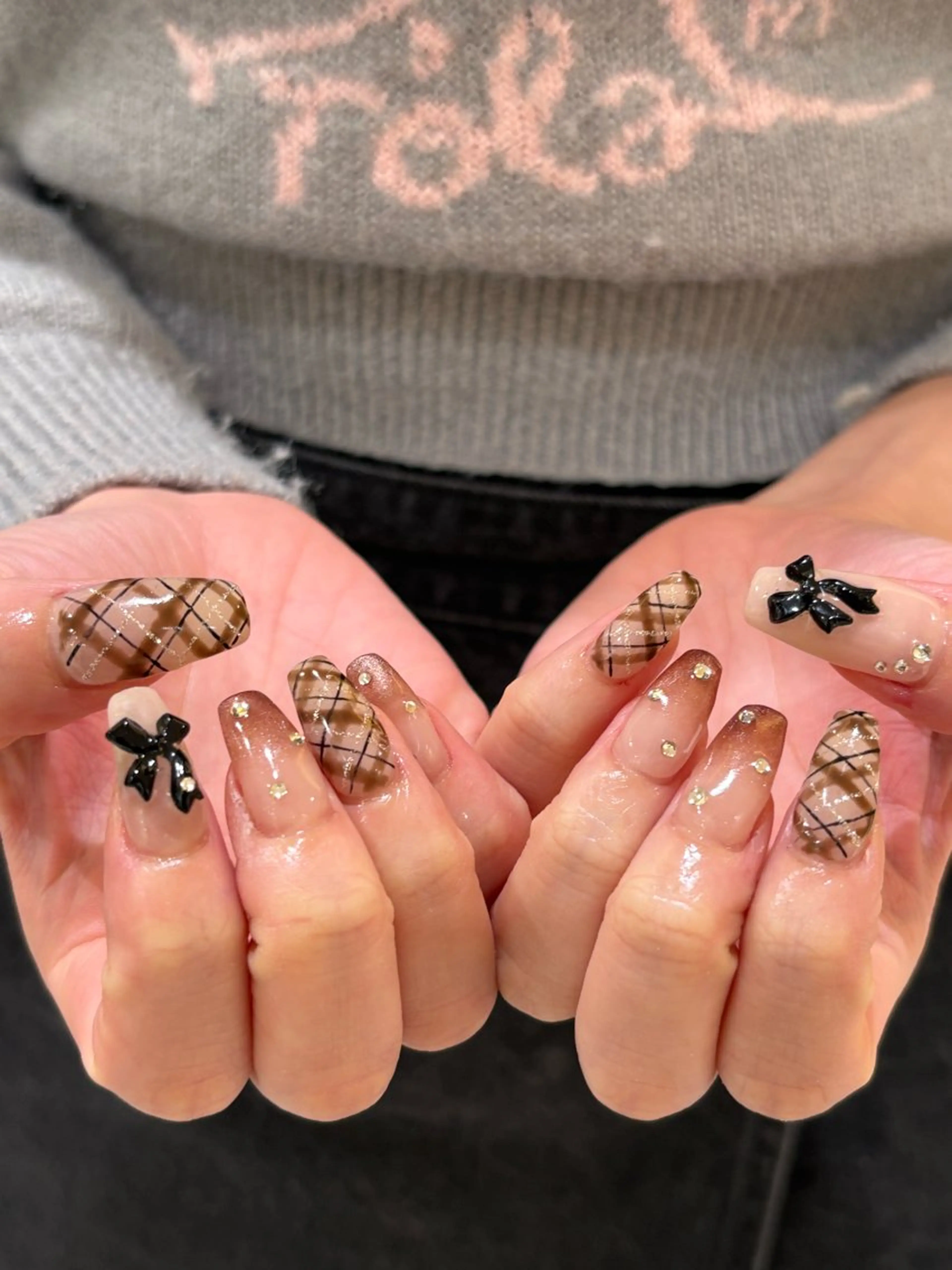 ネイル ハンドネイル 🦋sana🦋 似合わせカット✁のヘアスタイル