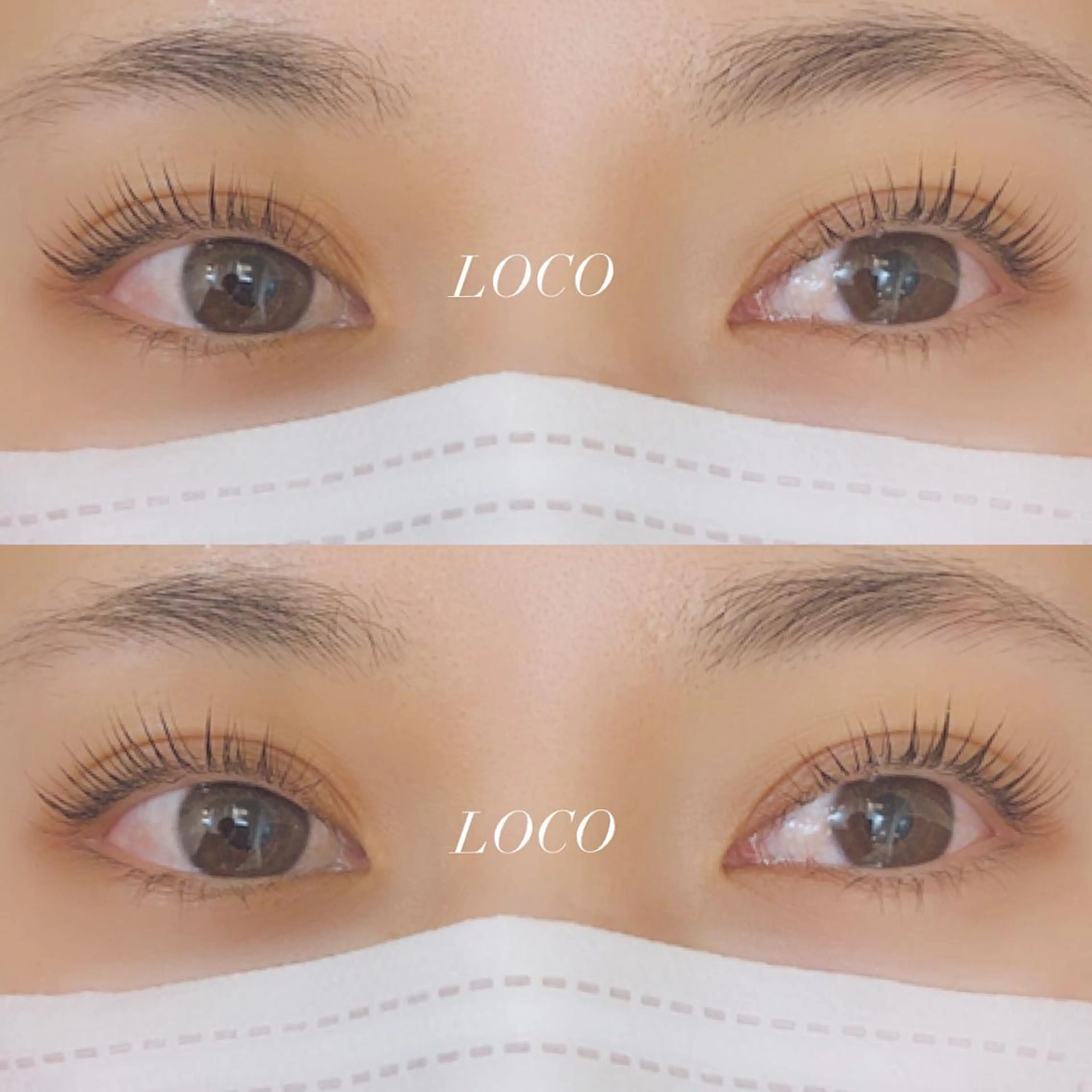 マツエク・マツパ パリジェンヌラッシュリフト マツパ 𝕋𝕆ℙアイリスト sanaeのマツエク・マツパデザイン