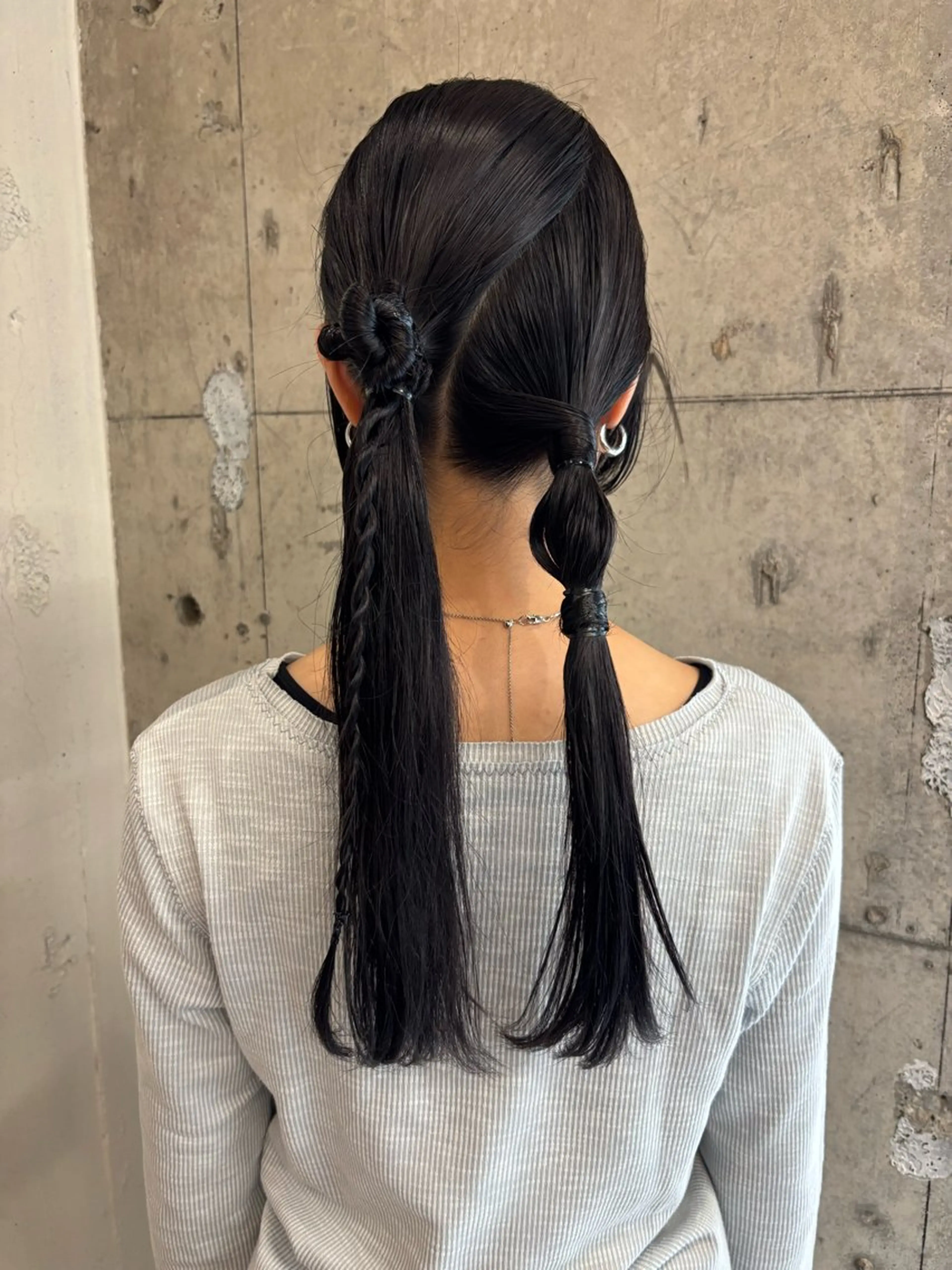 ロング カラー ヘアアレンジ カット ヘアカラー トリートメント 永田 愛莉のヘアスタイル