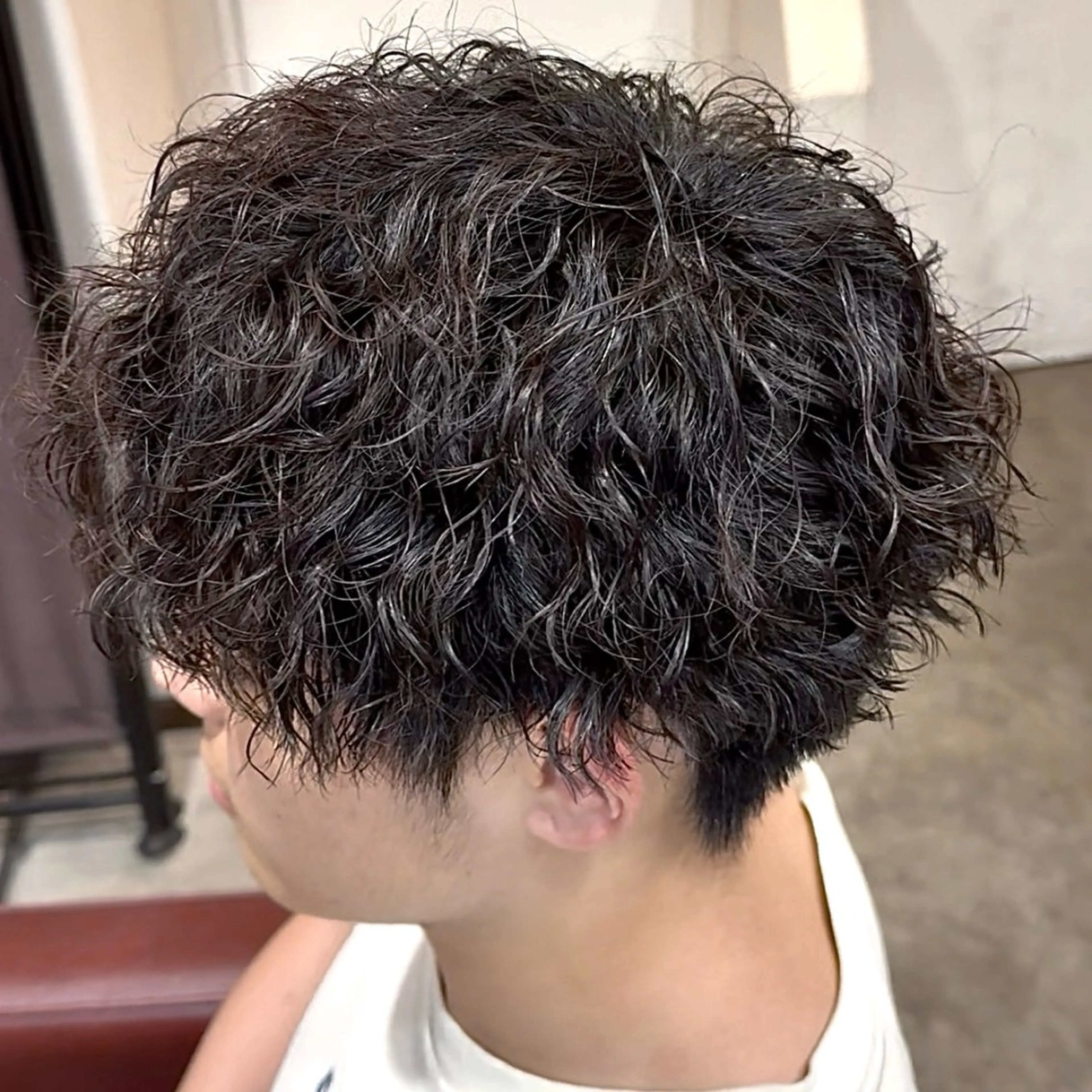 パーマ メンズ メンズパーマ ツイストスパイラルパーマ スパイラルパーマ カット パーマ 波巻き|シャドウ| サーフカール|RYUのヘアスタイル