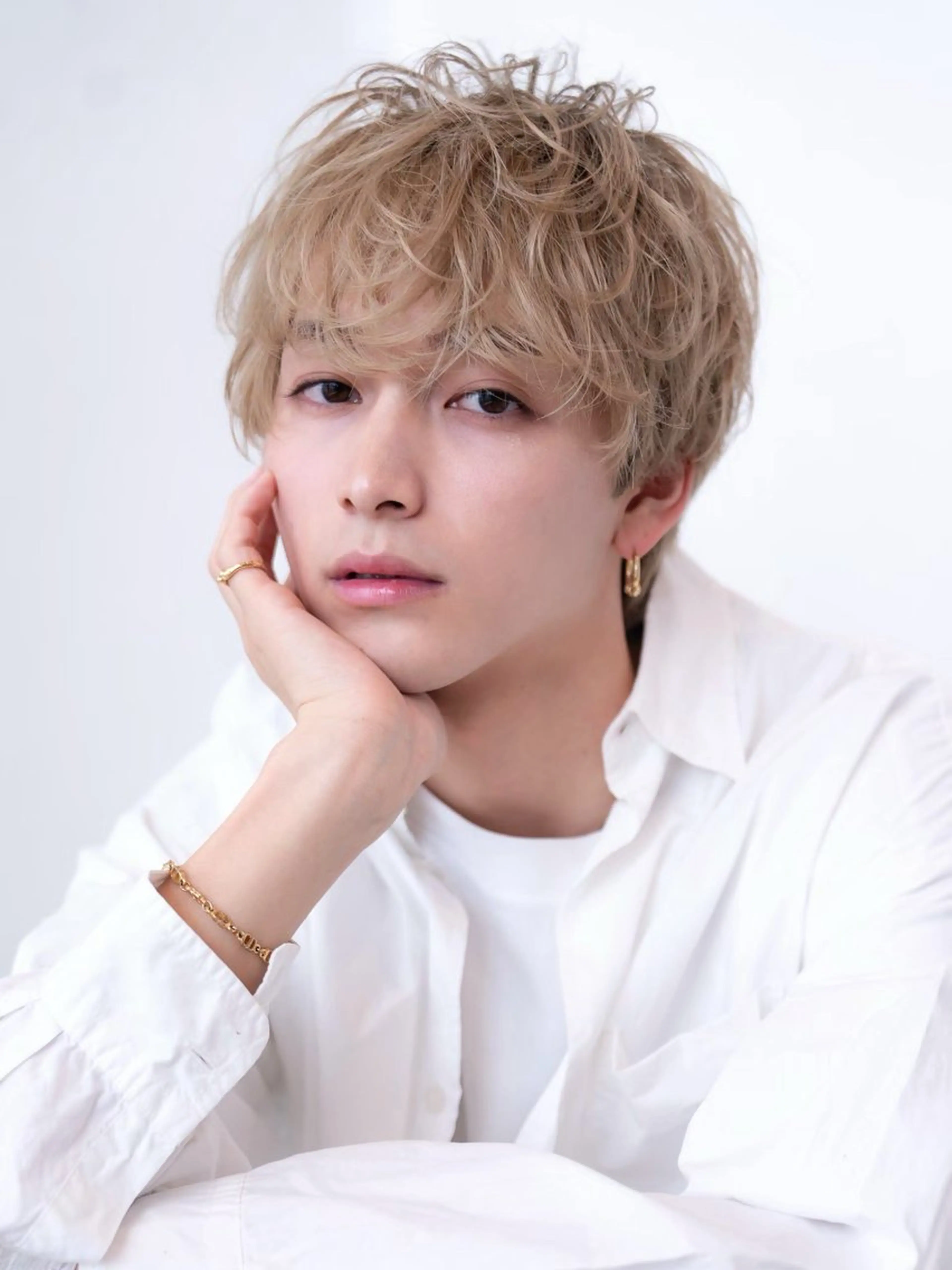 ショート メンズ メンズ韓国風 韓国風ヘア 韓国ヘア顔周りカット そーた/渋谷駅のヘアスタイル