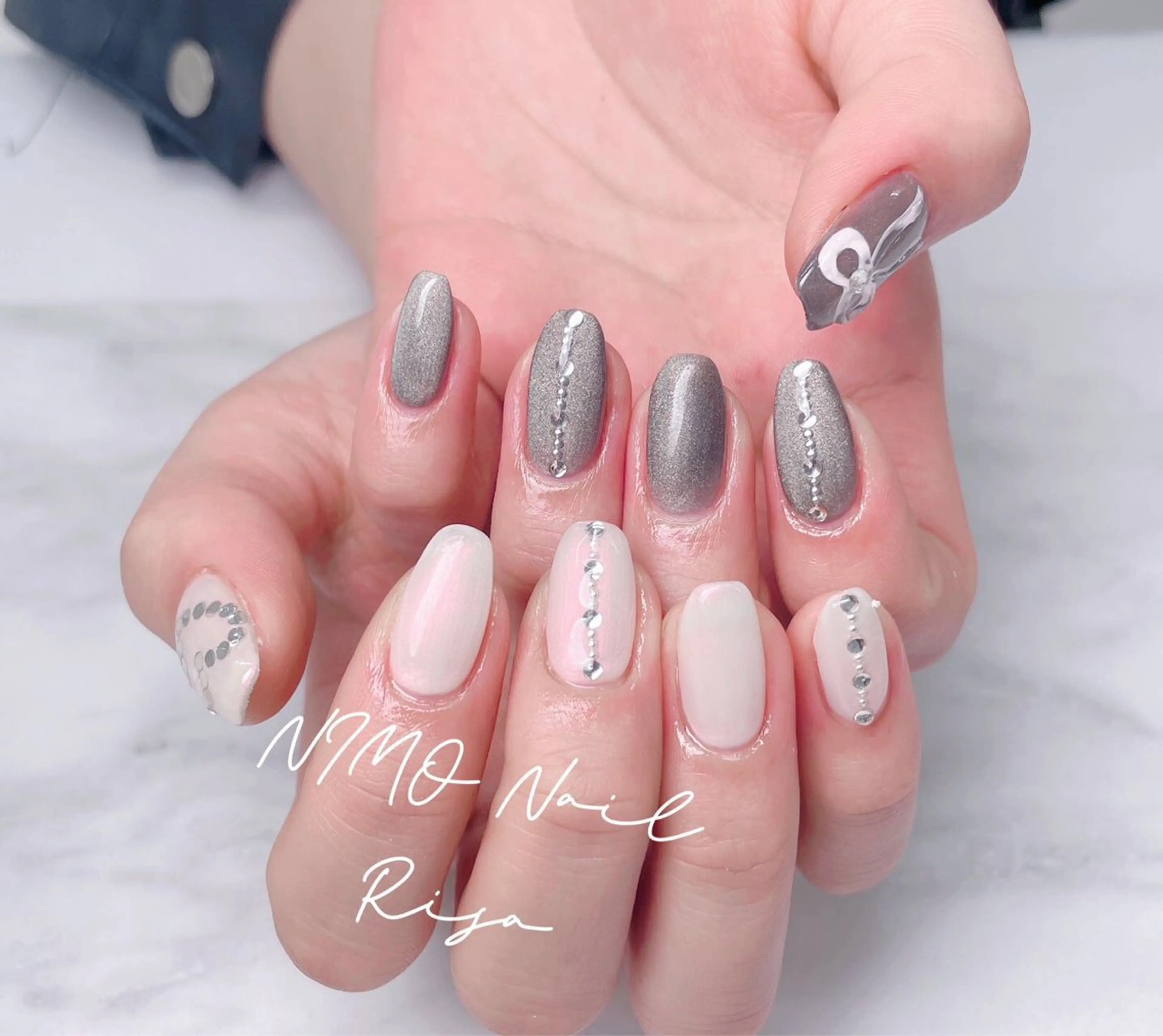 ネイル ハンドネイル RI SA☀️ リサのネイルデザイン