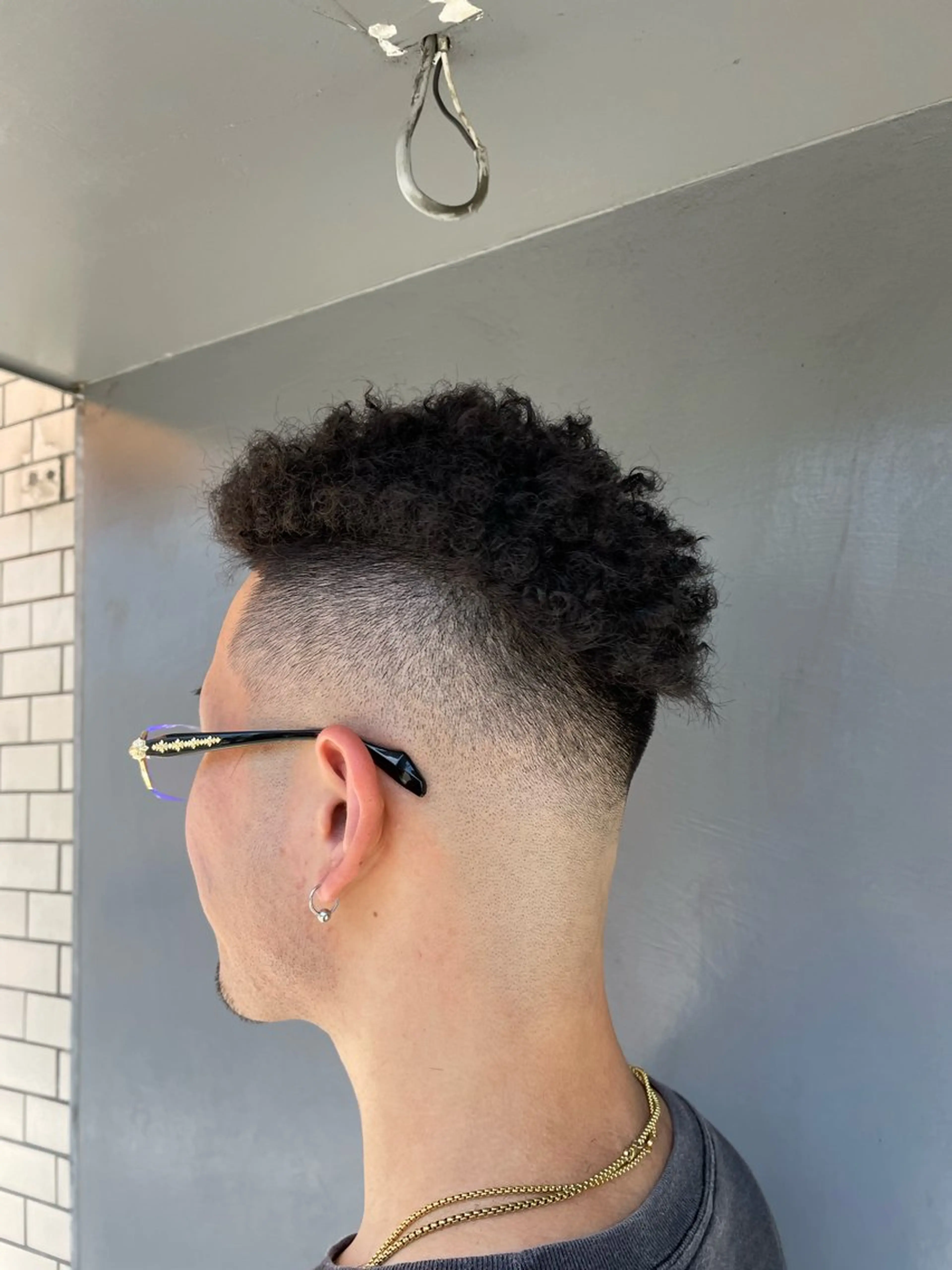 ショート メンズ フェードカット FADE&LINE登戸店所属・🔥メンズ専門 美容師🔥 柳澤陵心のヘアスタイル