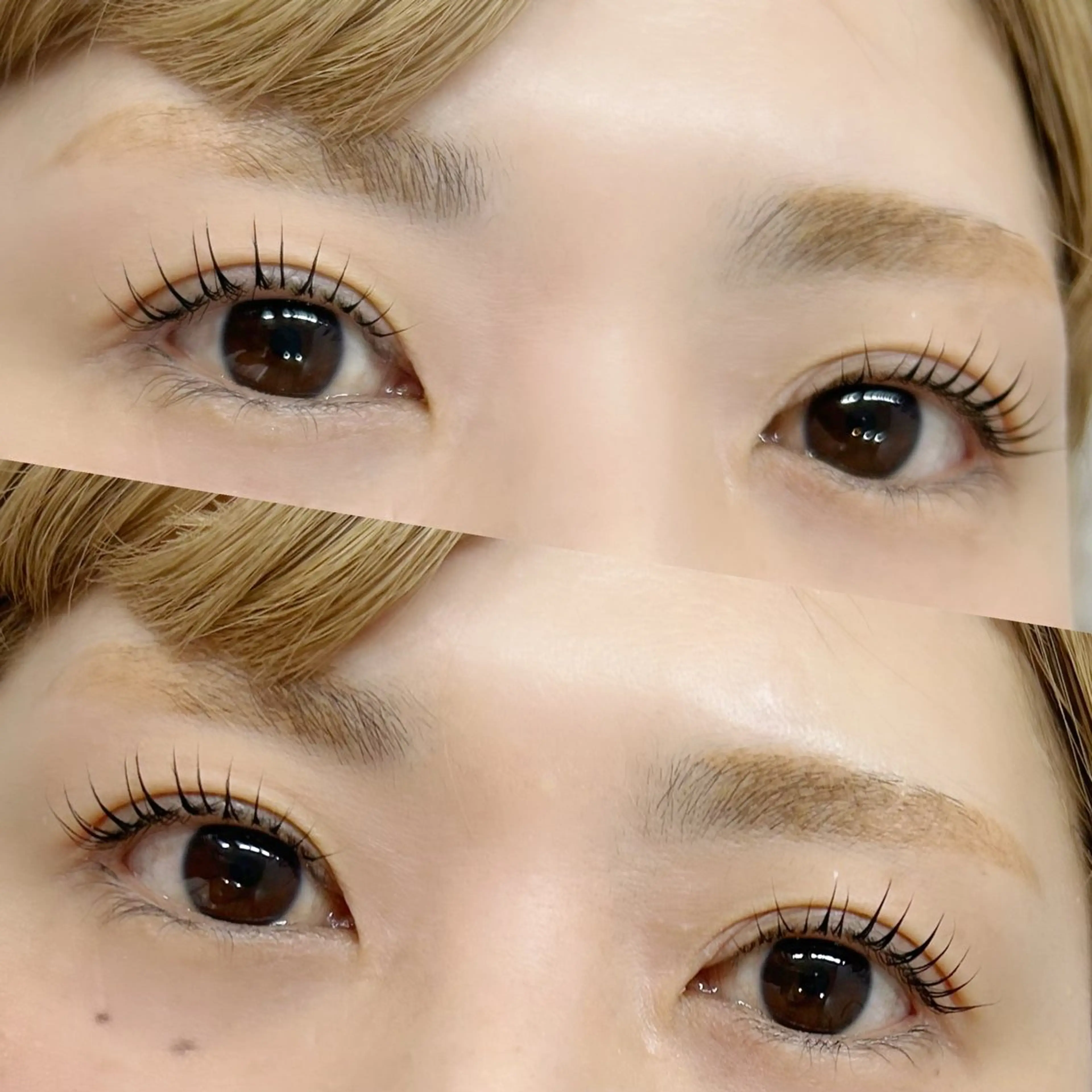 【ダメージ特化/高濃度ケラチン導入】自まつげ改善パーマ＋TRコーティングの写真