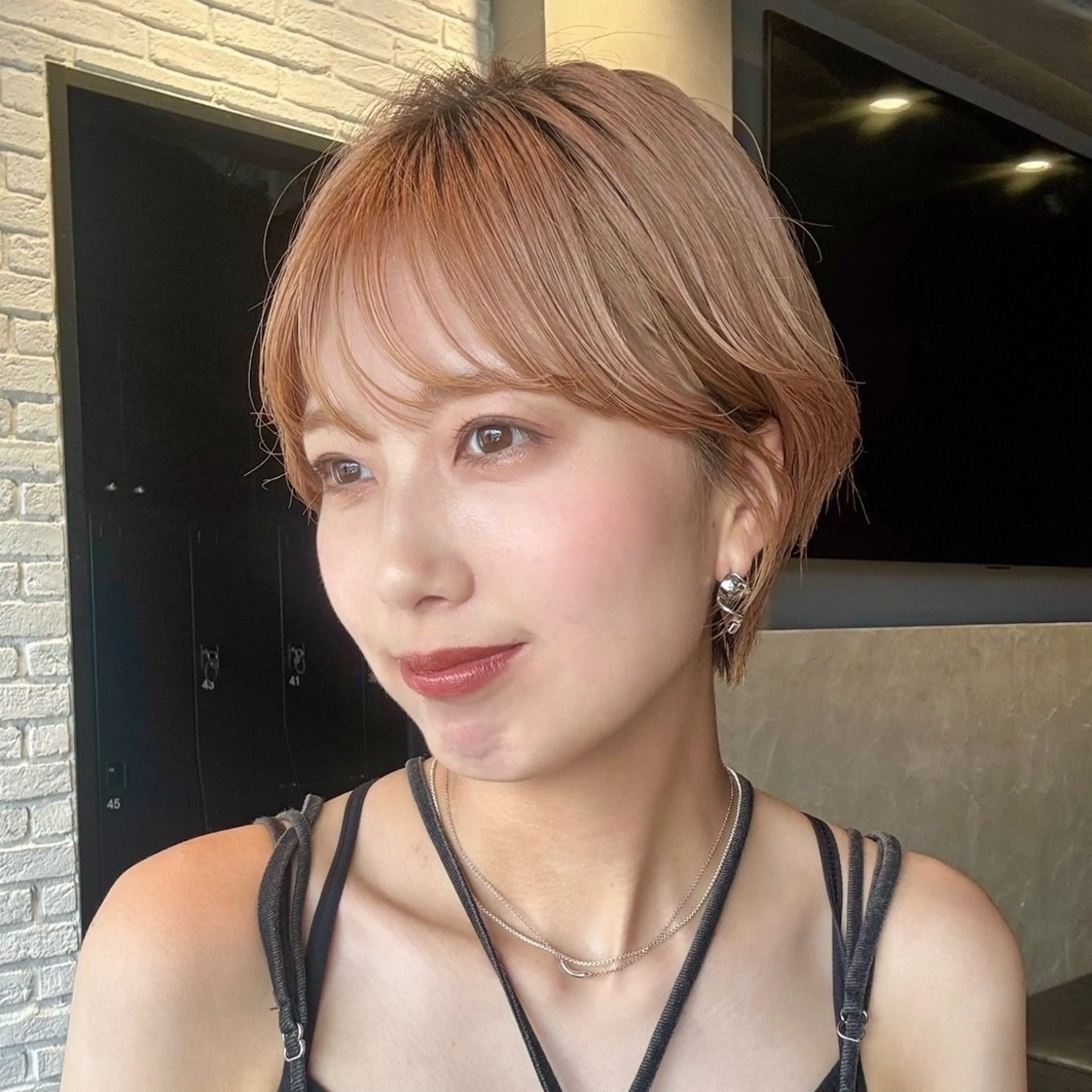 ショート ショートヘア 透明感/レイヤー/ 髪質改善/あやか🤍のヘアスタイル