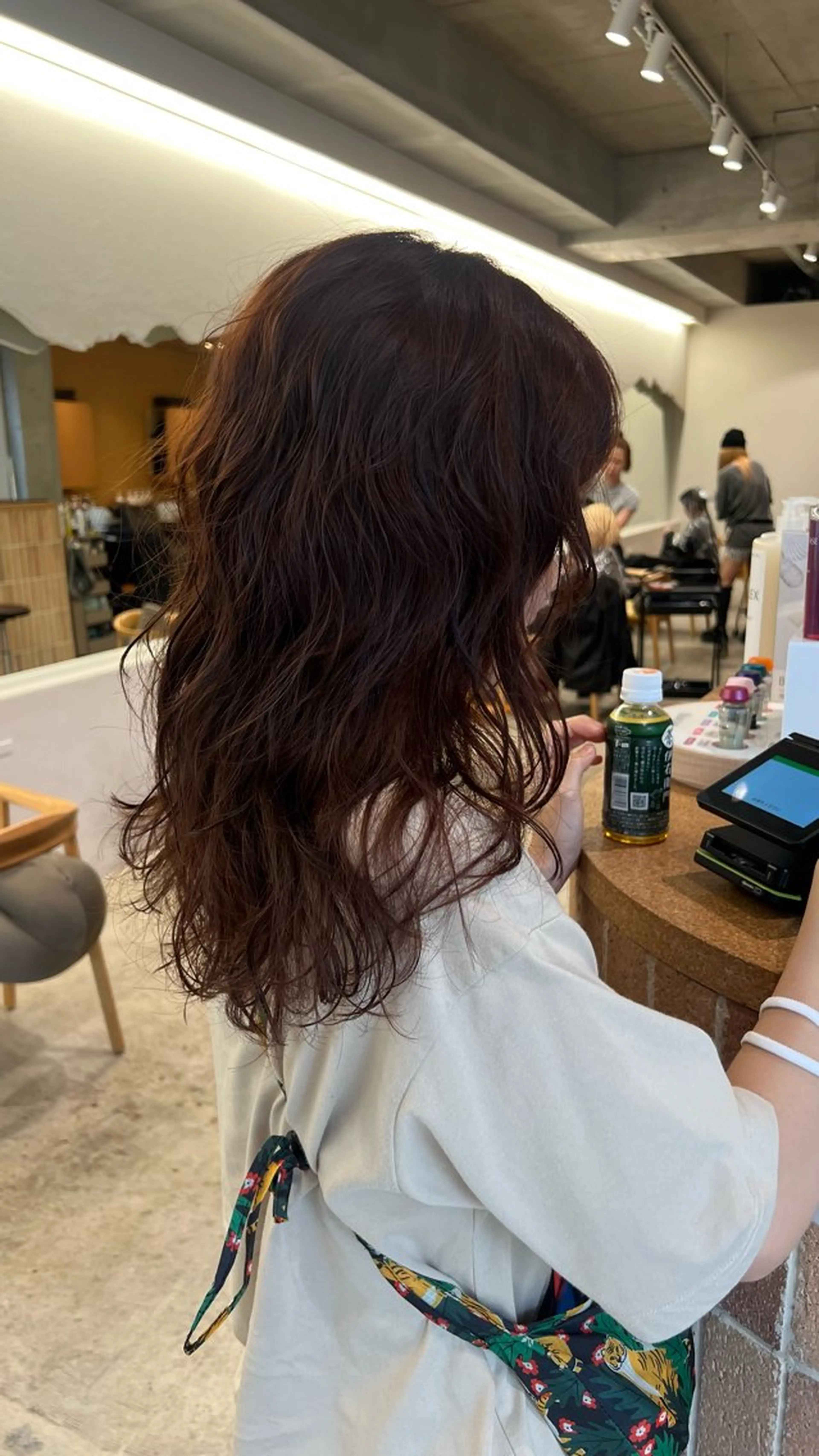 ロング パーマ 縮毛矯正 カット パーマ 誰よりも丁寧なカット 🍀小林輝のヘアスタイル
