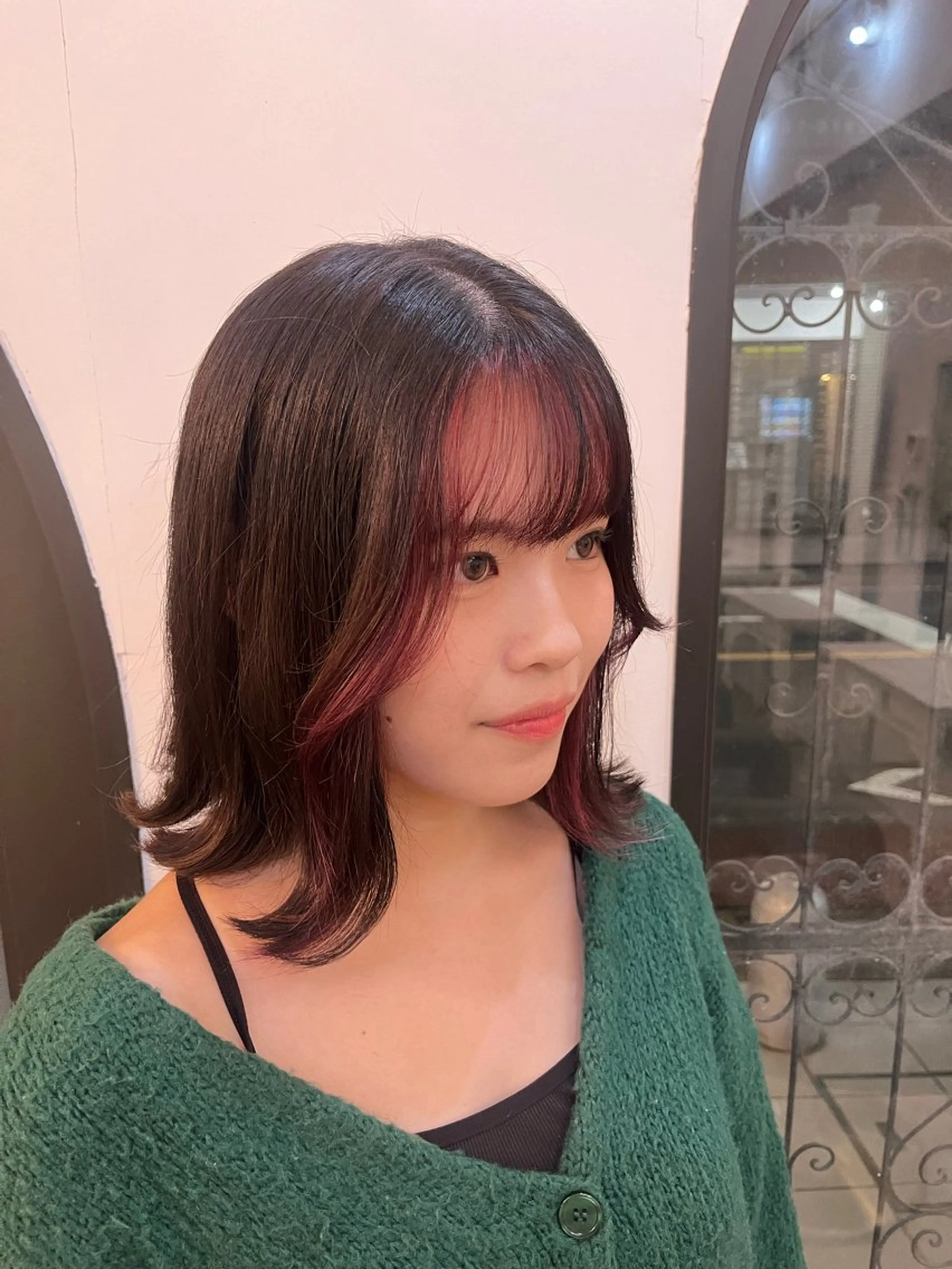 ミディアム アロハ　自由が丘所属・ハイライト 募集中💕まゆのヘアスタイル