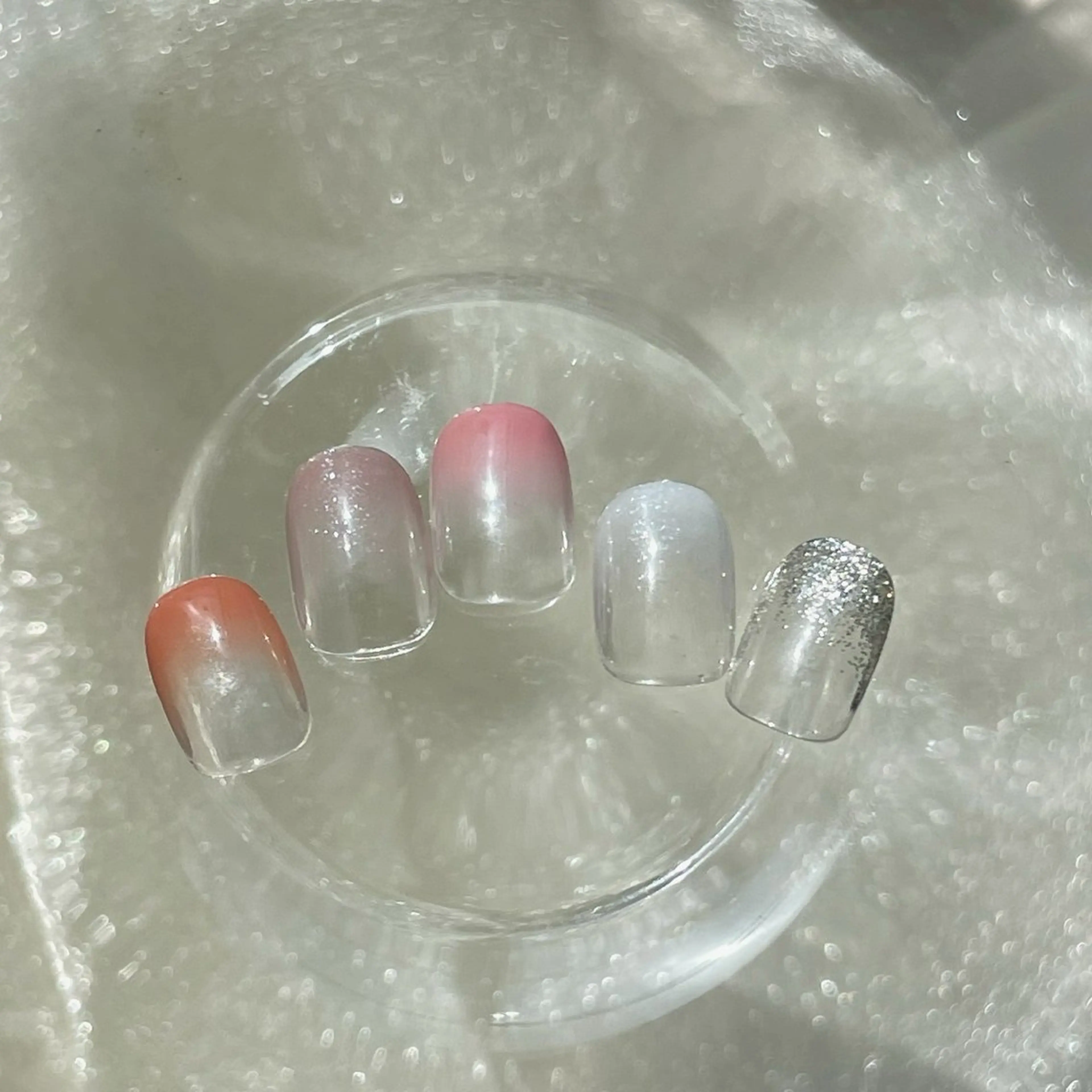 ハンド／オフ有無／ラメグラ(色指定あり)の写真
