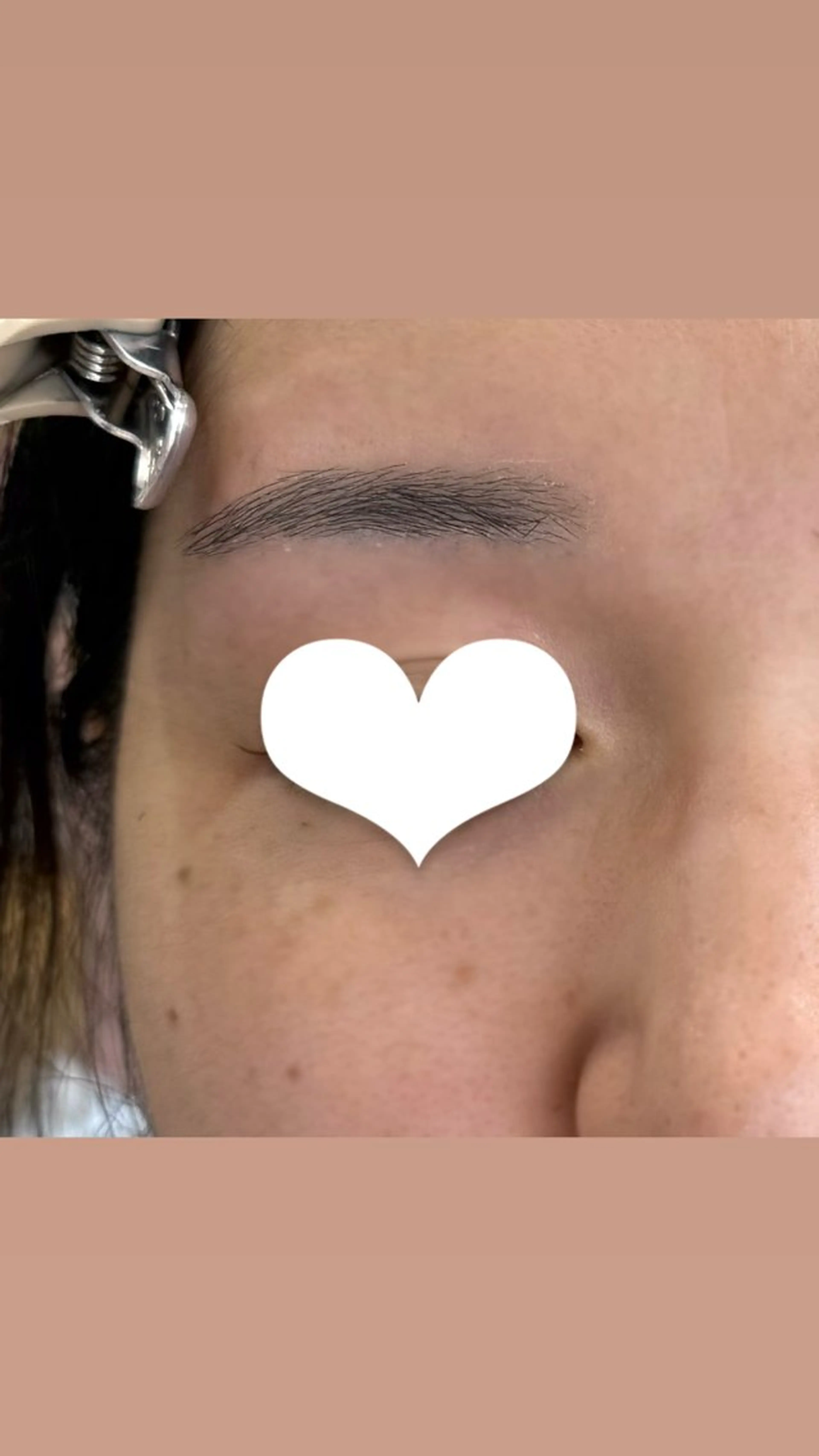 アイブロウ ワックス脱毛 眉カット モデル大募集✂️ 平間千賀のヘアスタイル