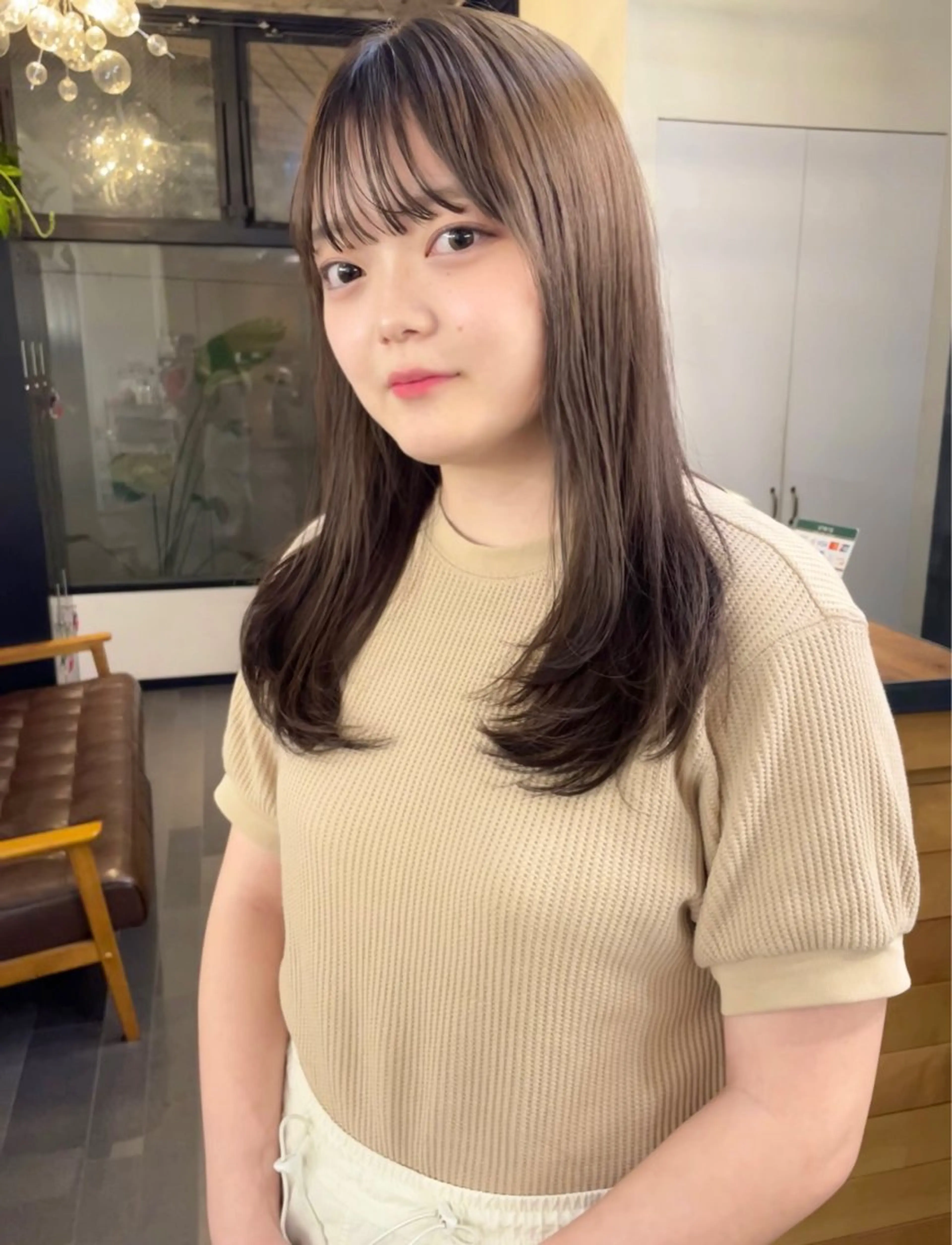 セミロング カラー Stir maison[ステアメゾン]所属・layer cut /MIKUのヘアスタイル