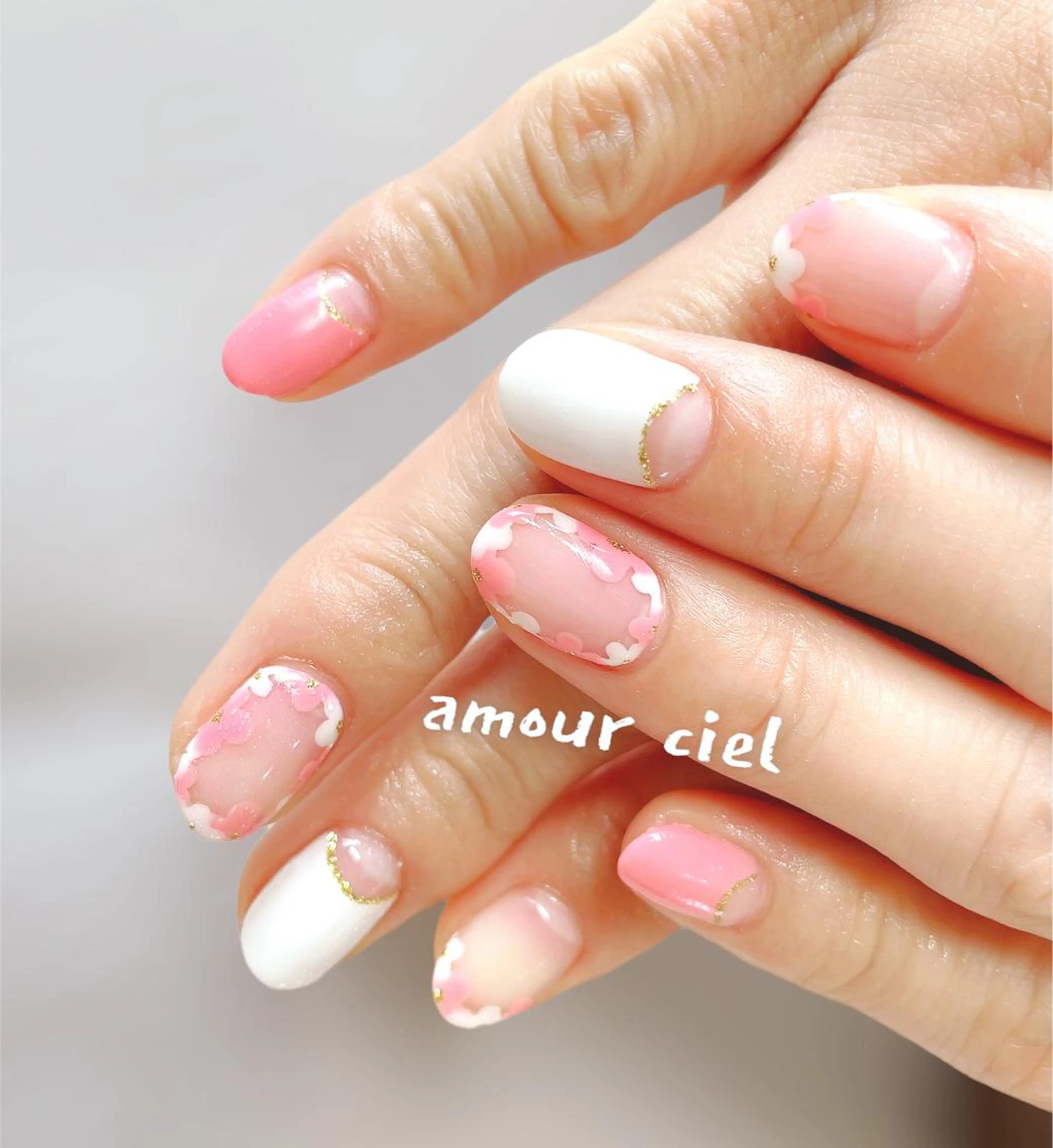ネイル amour ciel所属・amour ciel あゆみ…☺︎のネイルデザイン
