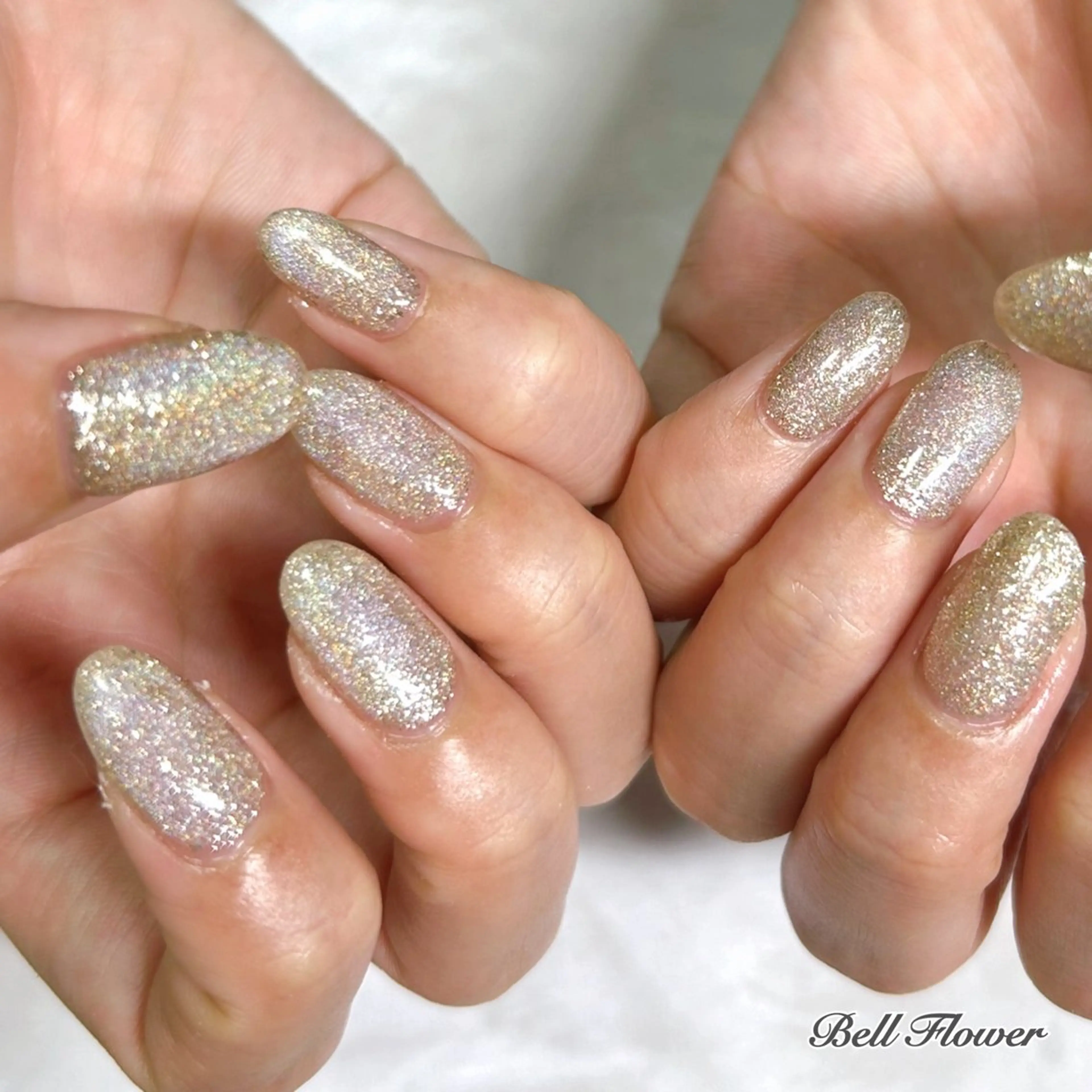 ネイル ハンドネイル Bell Flowerのネイルデザイン