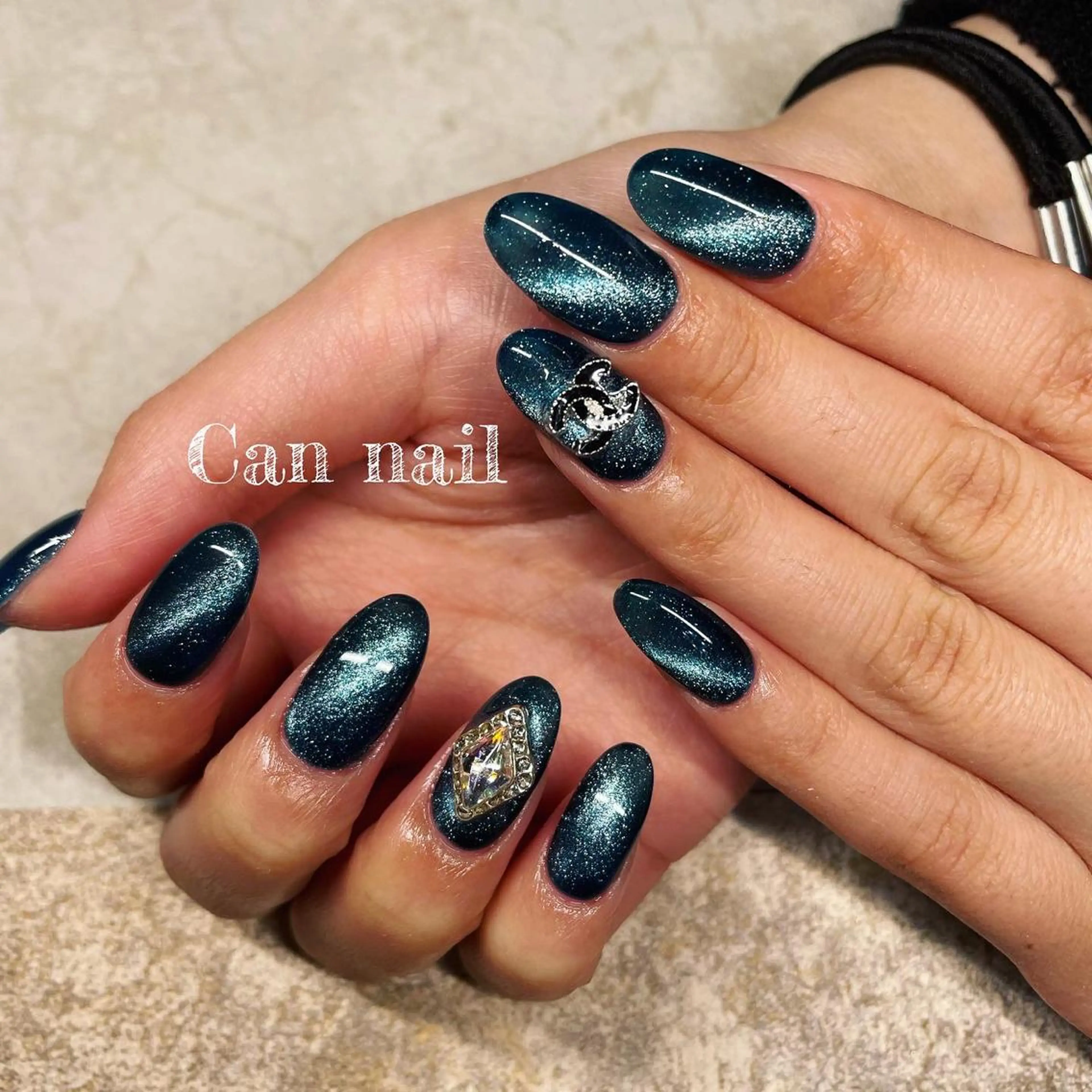 セミロング ネイル ハンドネイル Parfum パルファンのネイルデザイン