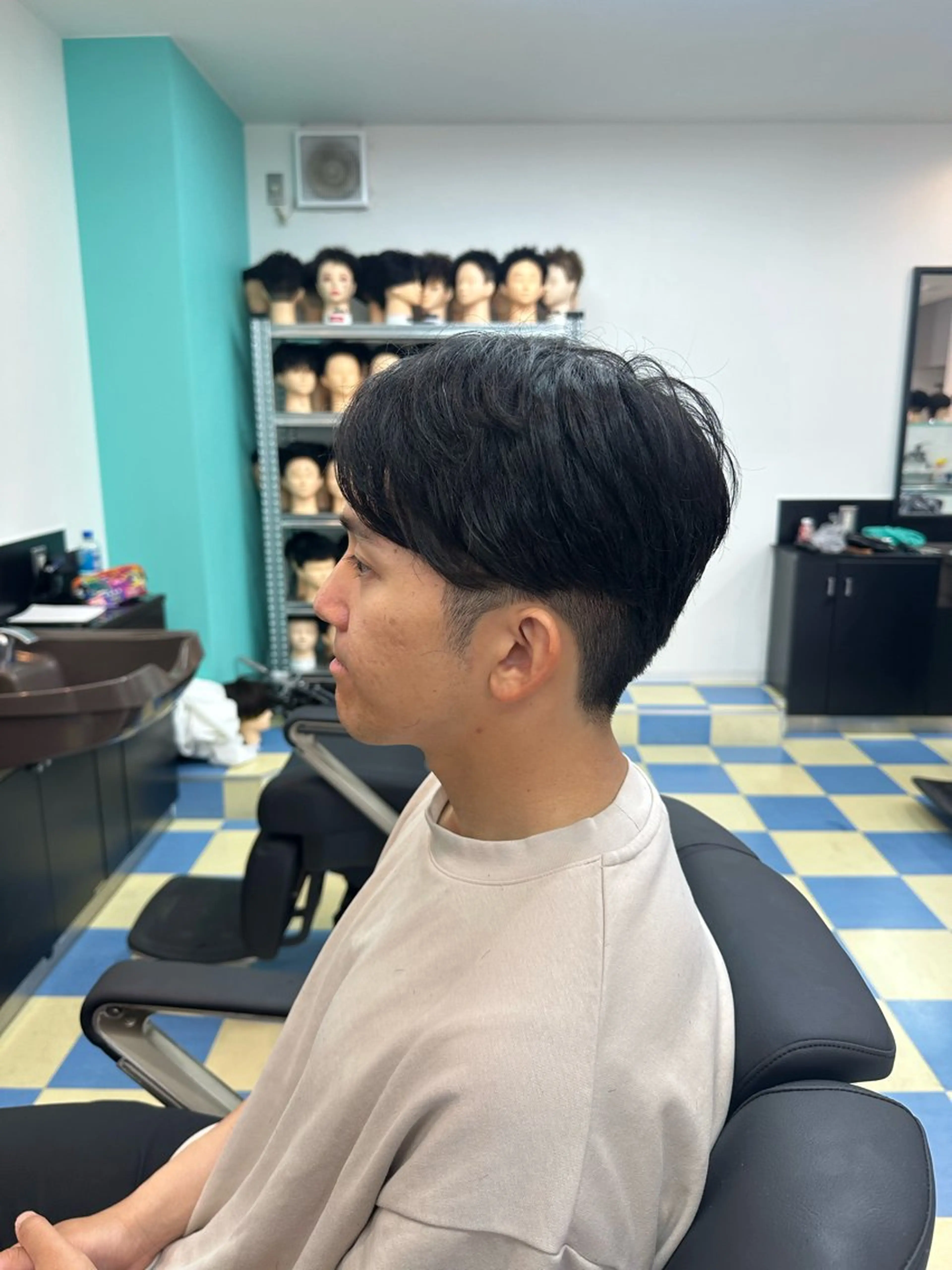 ミディアム メンズ Barber Tribe所属・メンズショート/ フェード/超駅近のヘアスタイル