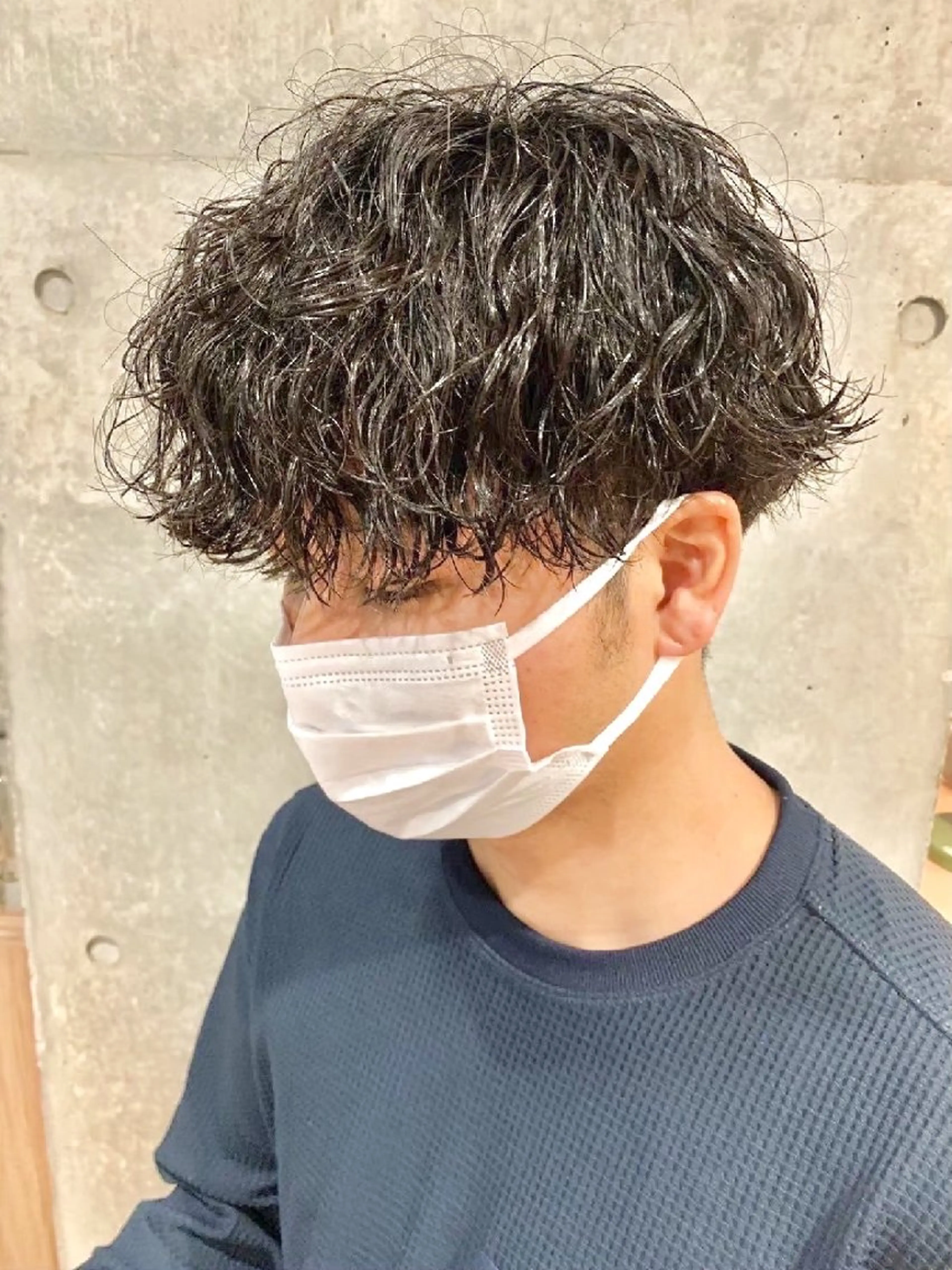 メンズ パーマ 艶髪🌼*･/安田 彩愛のヘアスタイル