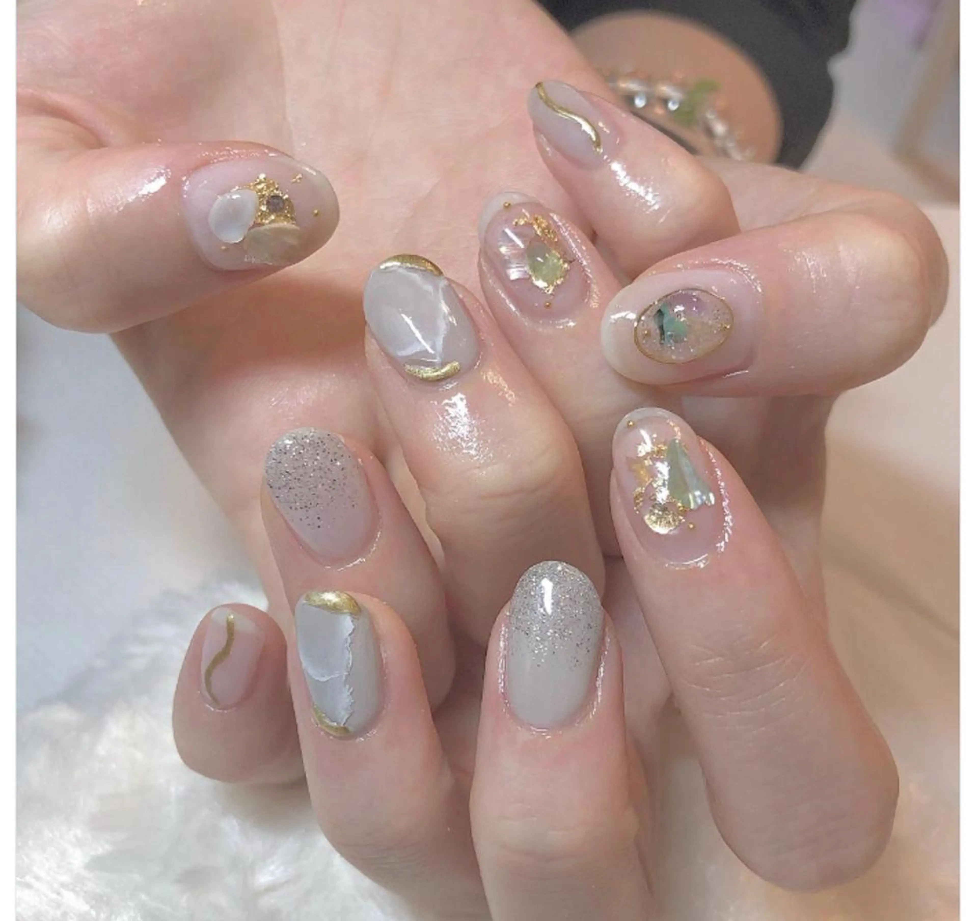 ネイル ﾐﾙﾌｨｰﾕ /Tomoeのネイルデザイン