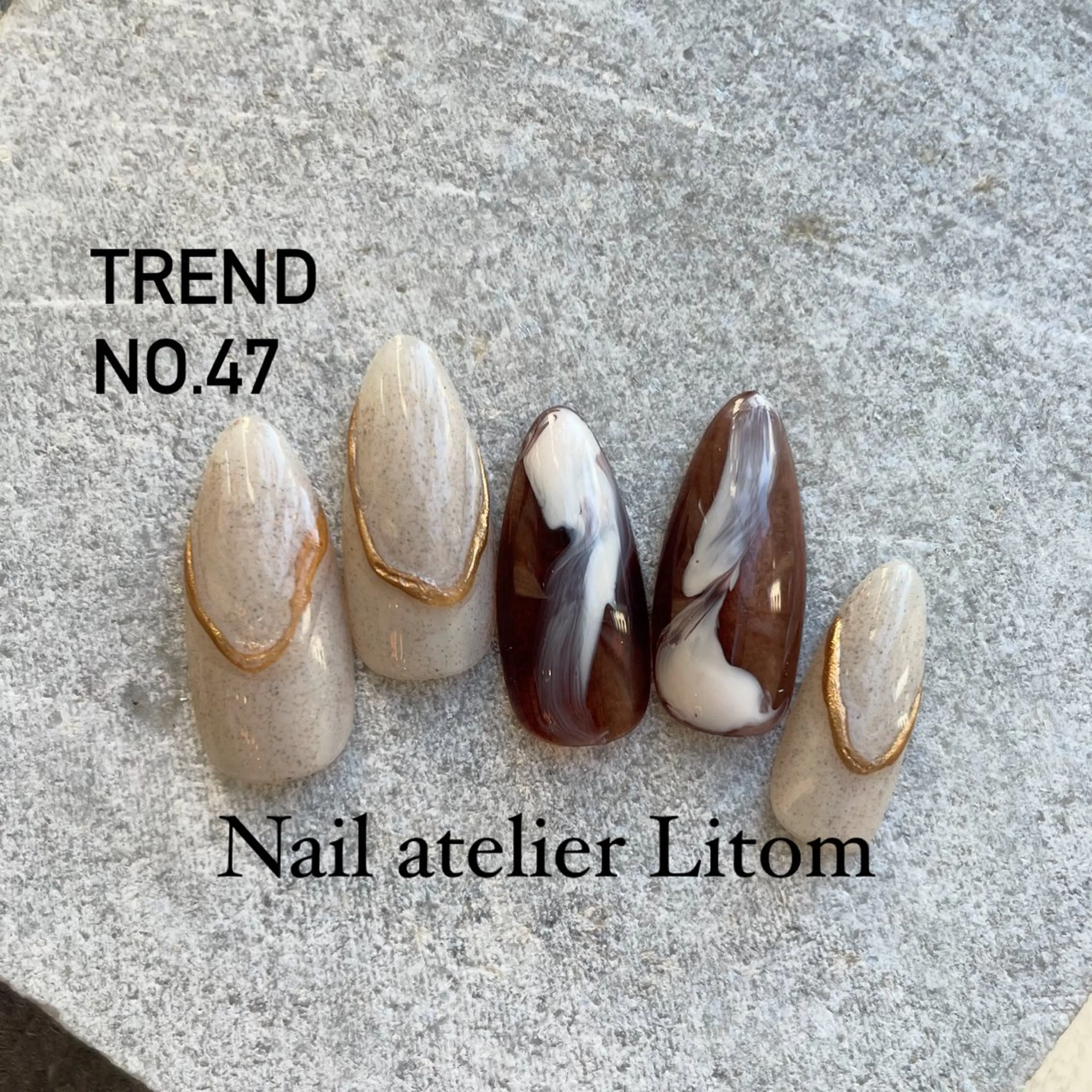 ネイル Nail atelier Litom【ネイルアトリエリトム】所属・相模原ネイル Tomoのネイルデザイン