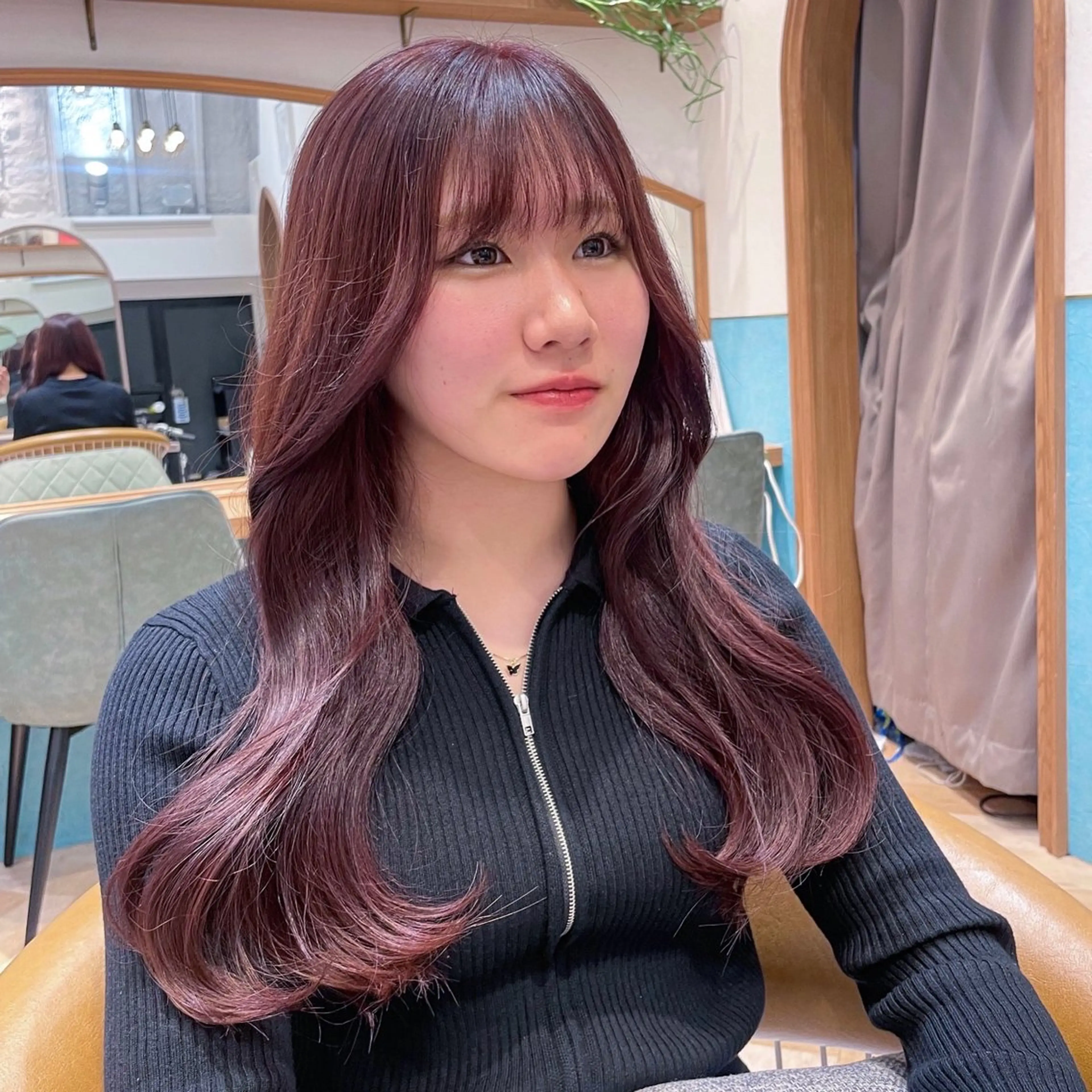 ロング 韓国レイヤー 🧸🤍ちずみのヘアスタイル