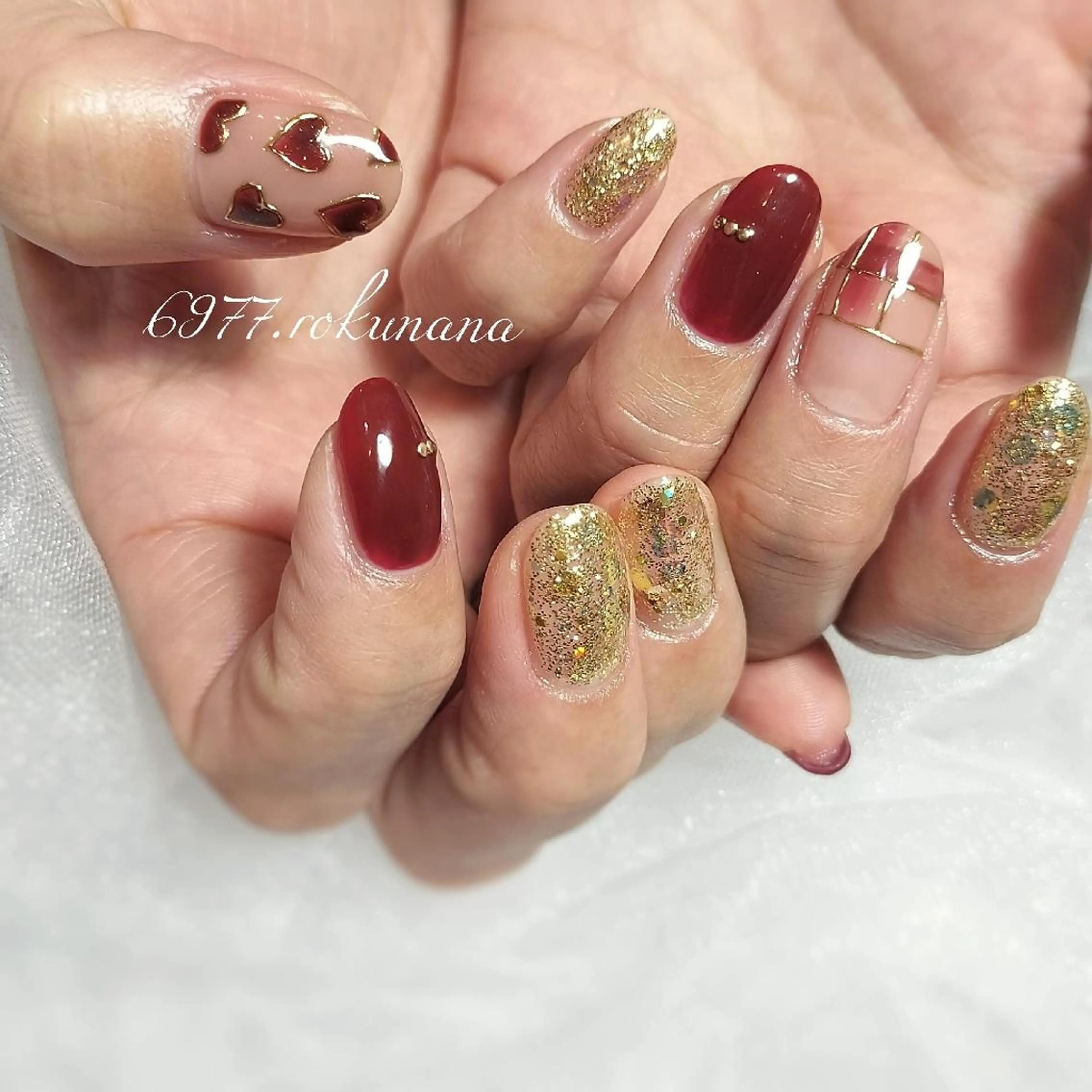 ネイル rokunana 佐野のネイルデザイン