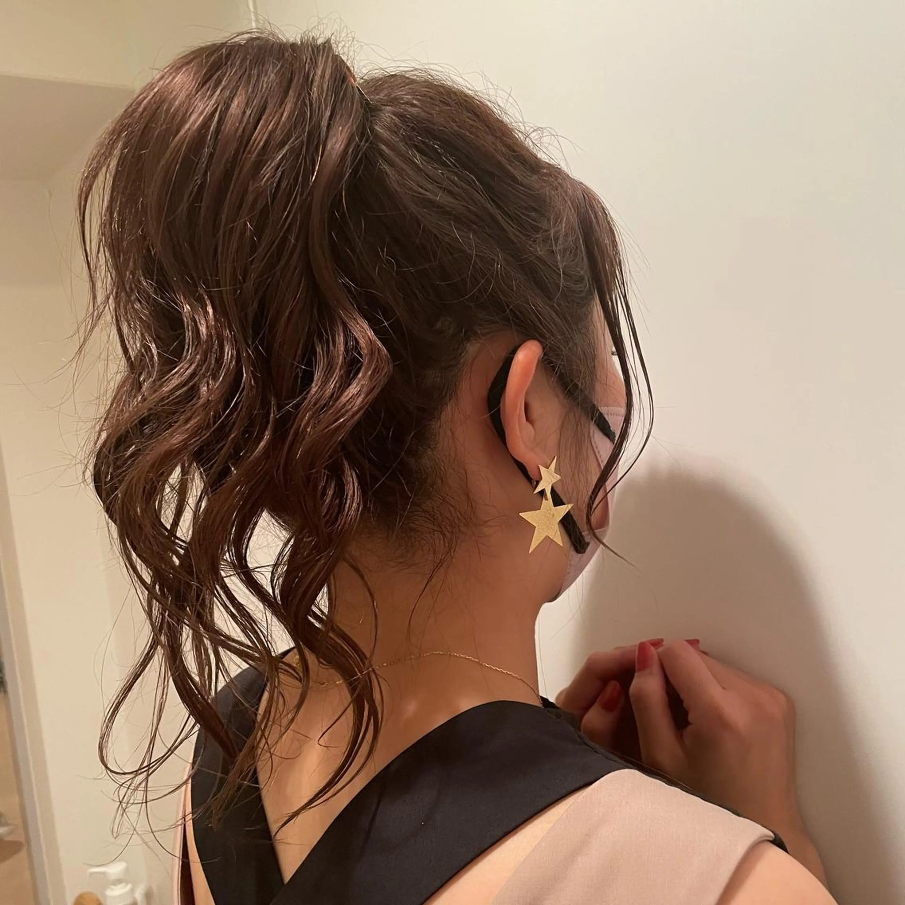 ヘアアレンジ お団子ヘア ポニーテール T Ayaのヘアスタイル