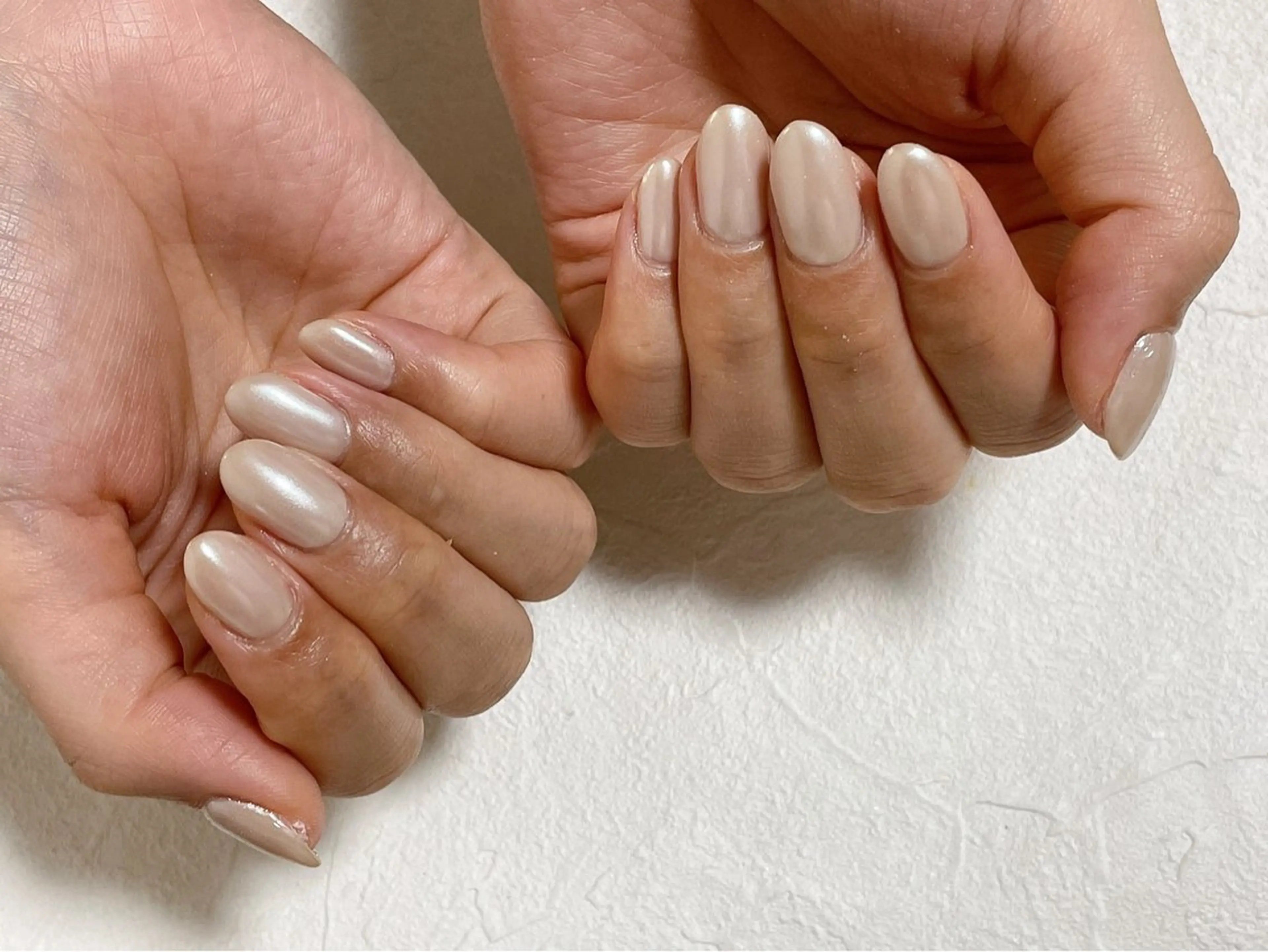 ネイル オーロラネイル フットネイル フレンチネイル ジェルネイル 韓国ネイル ハンドネイル kiki nail たまプラーザのネイルデザイン