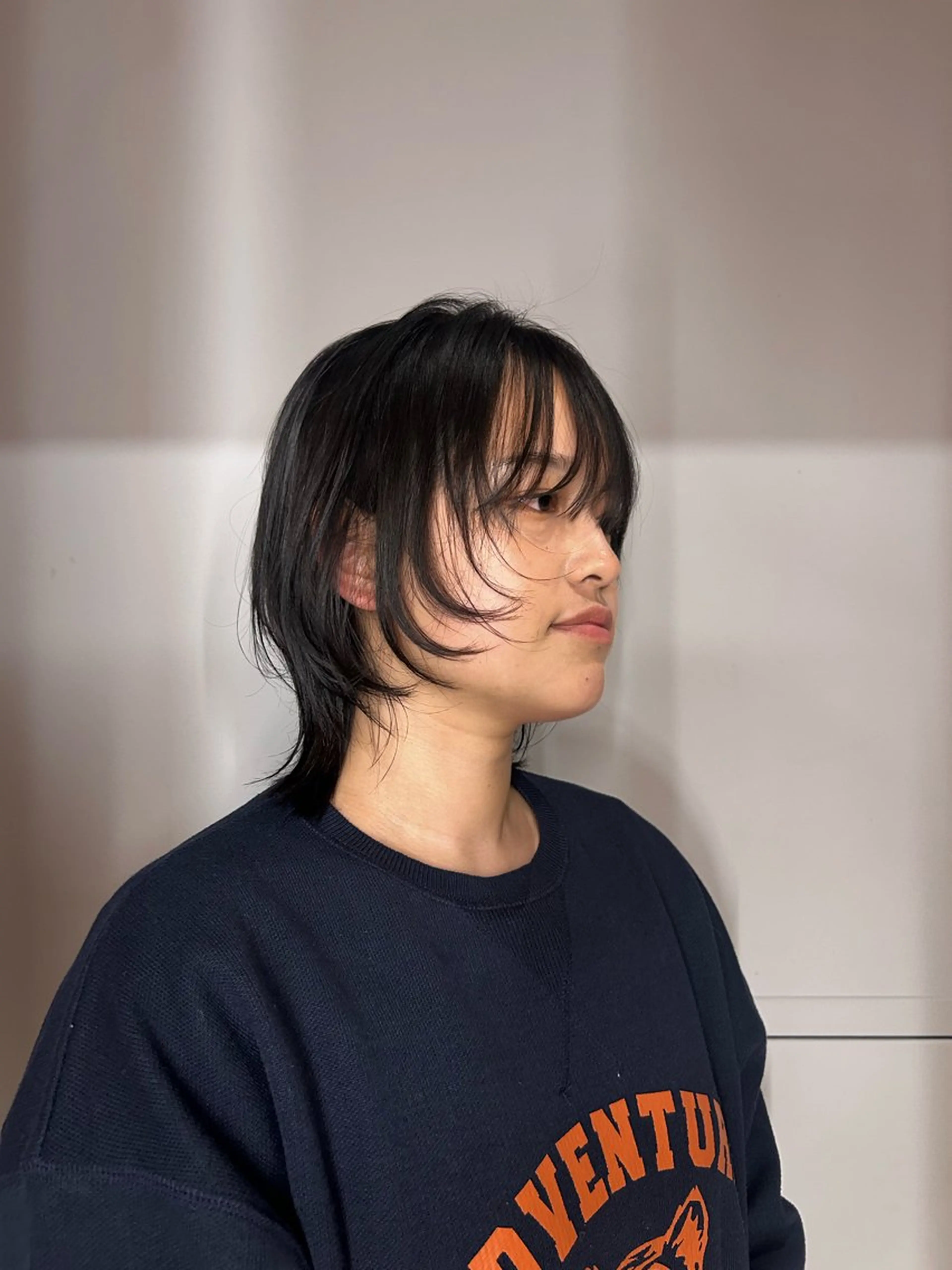 ミディアム ボブレイヤー ミディアムレイヤー ボブ 顔まわりレイヤー レイヤーカット カット ヘアカラー 🌿ボブ パーマ高橋啓太🌿のヘアスタイル