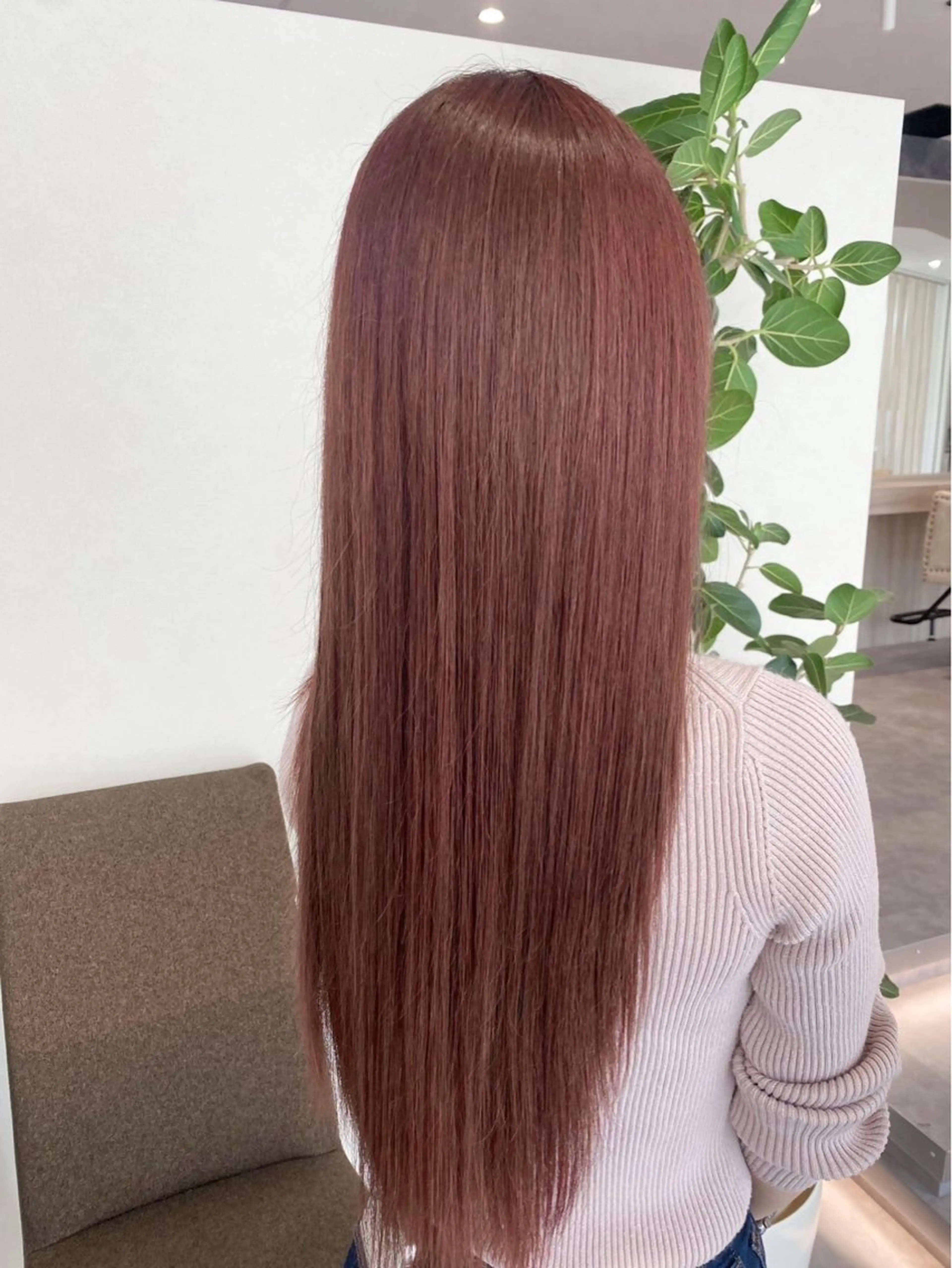 ロング カラー ヘアカラー 五ノ井 一世のヘアスタイル