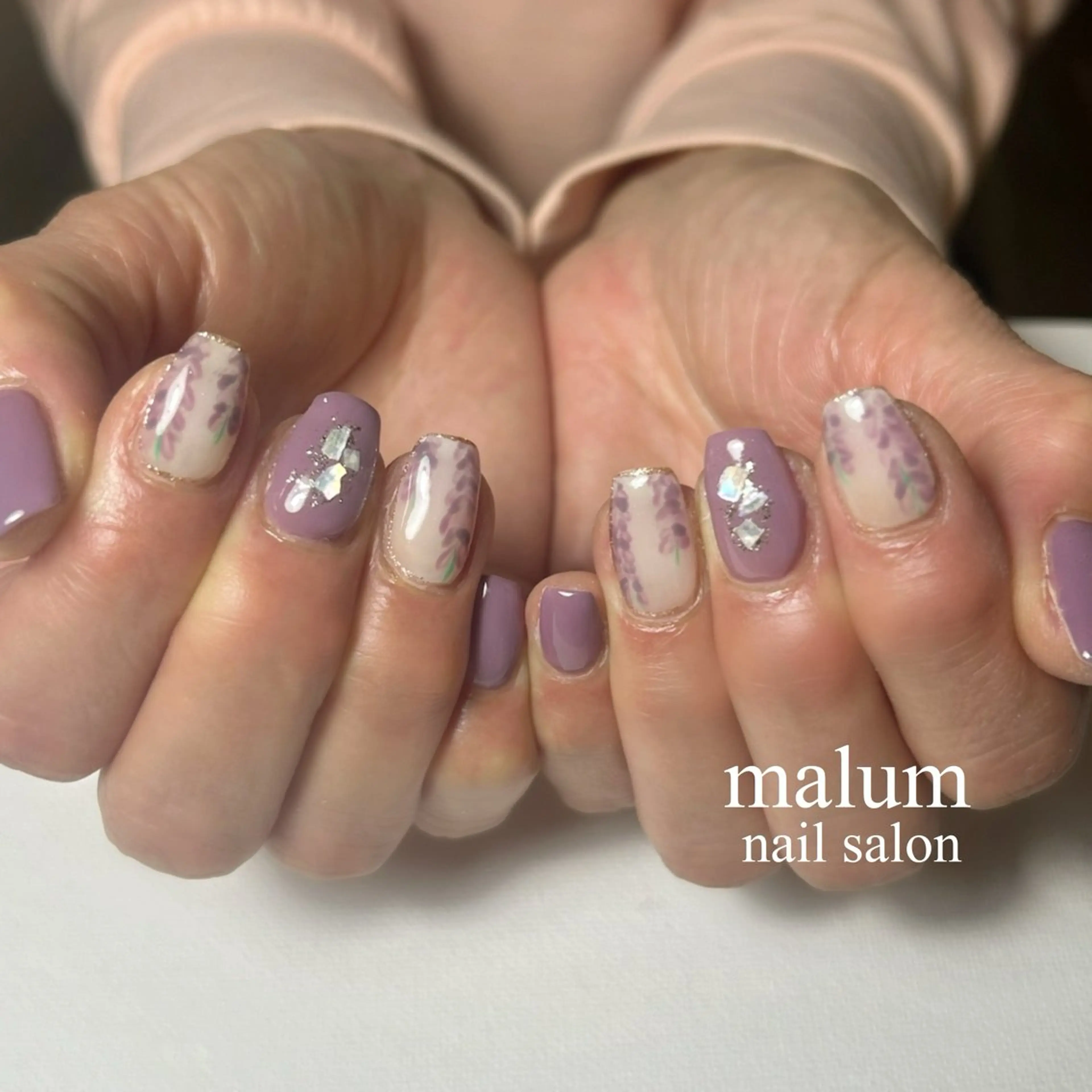 ネイル ハンドネイル malum nailのネイルデザイン