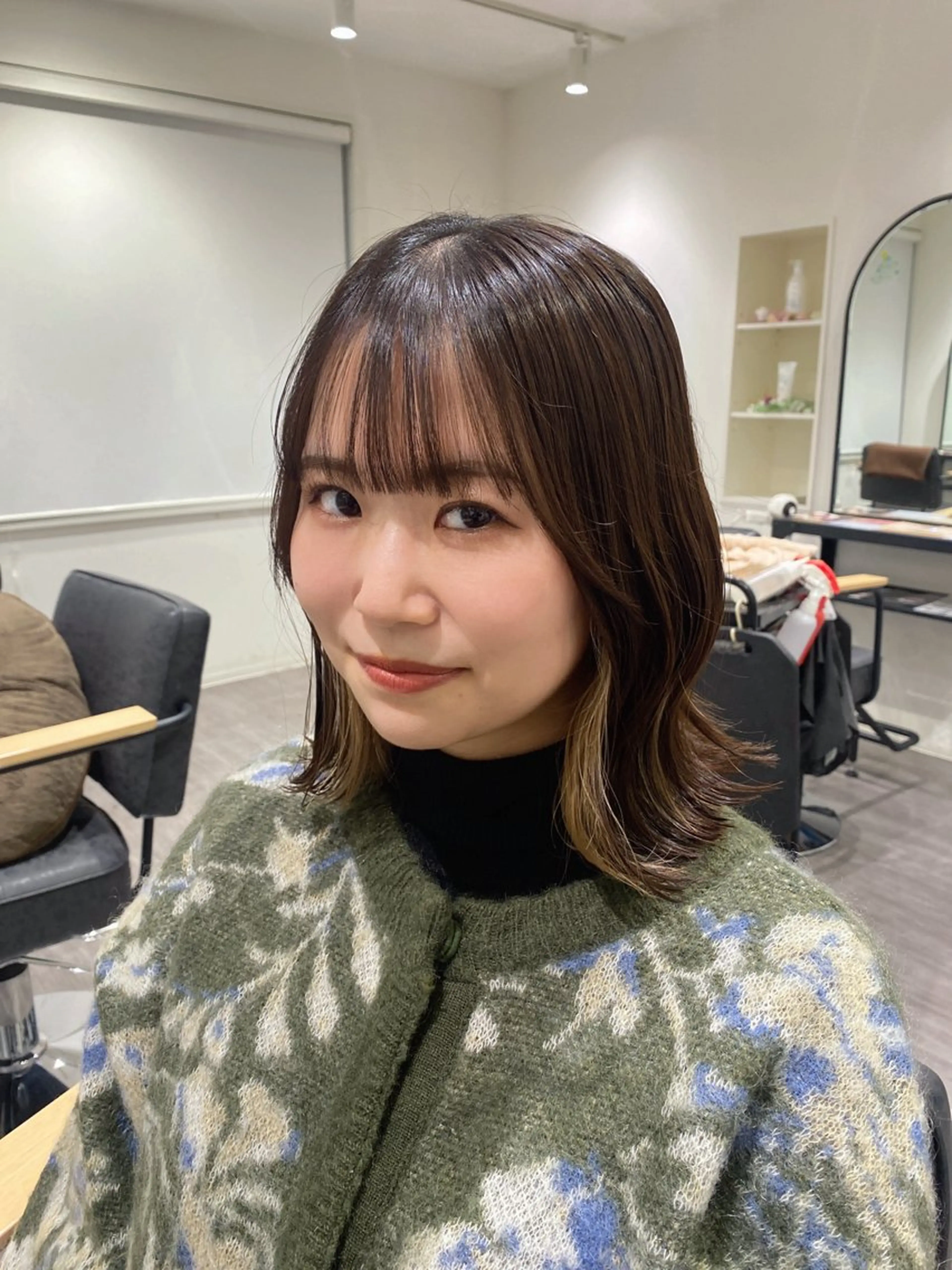 ミディアム ヘアカラー cocotte🌿 amaneのマツエク・マツパデザイン