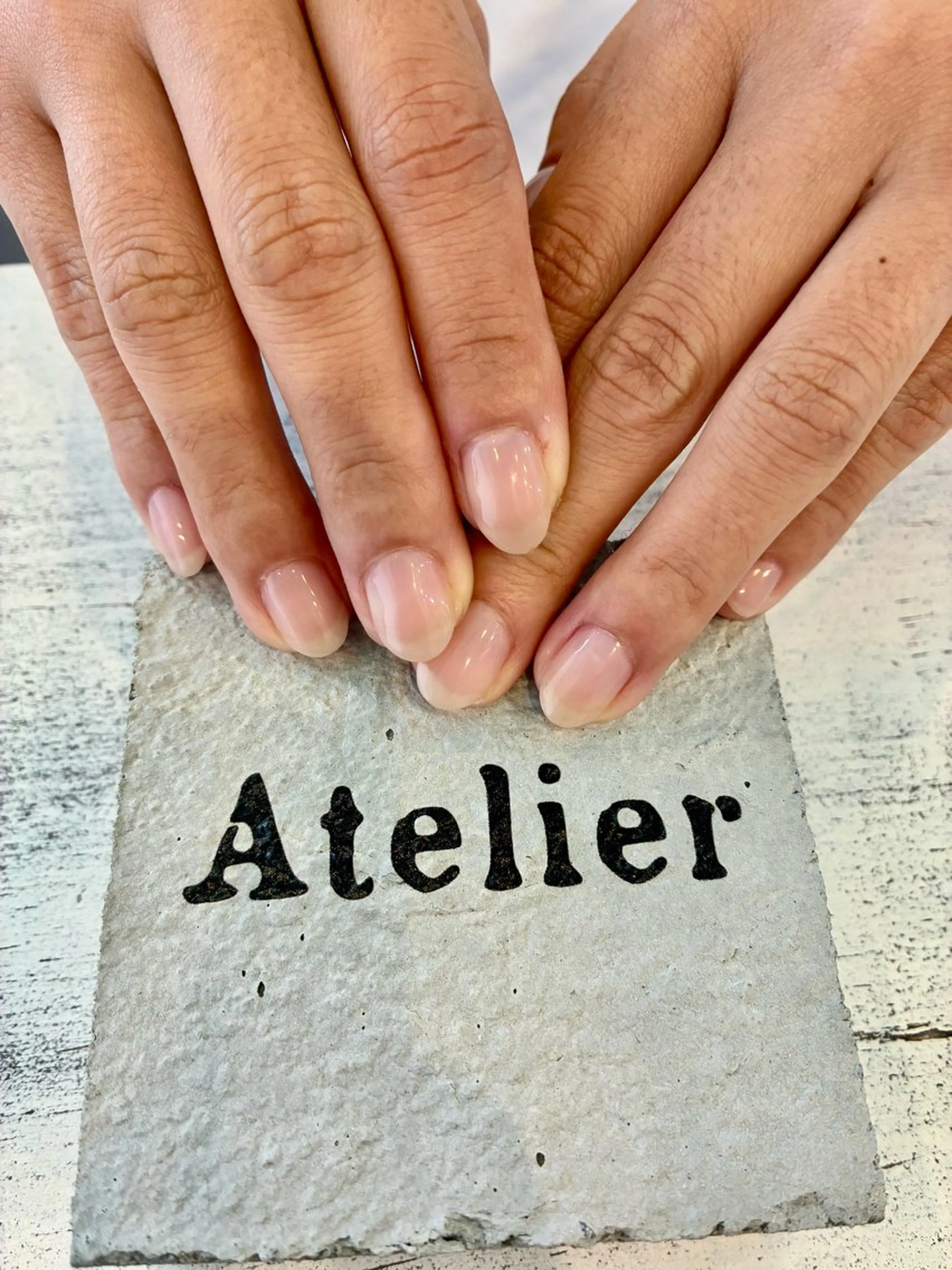 ネイル ワンカラーネイル Atelier HIKARIのネイルデザイン