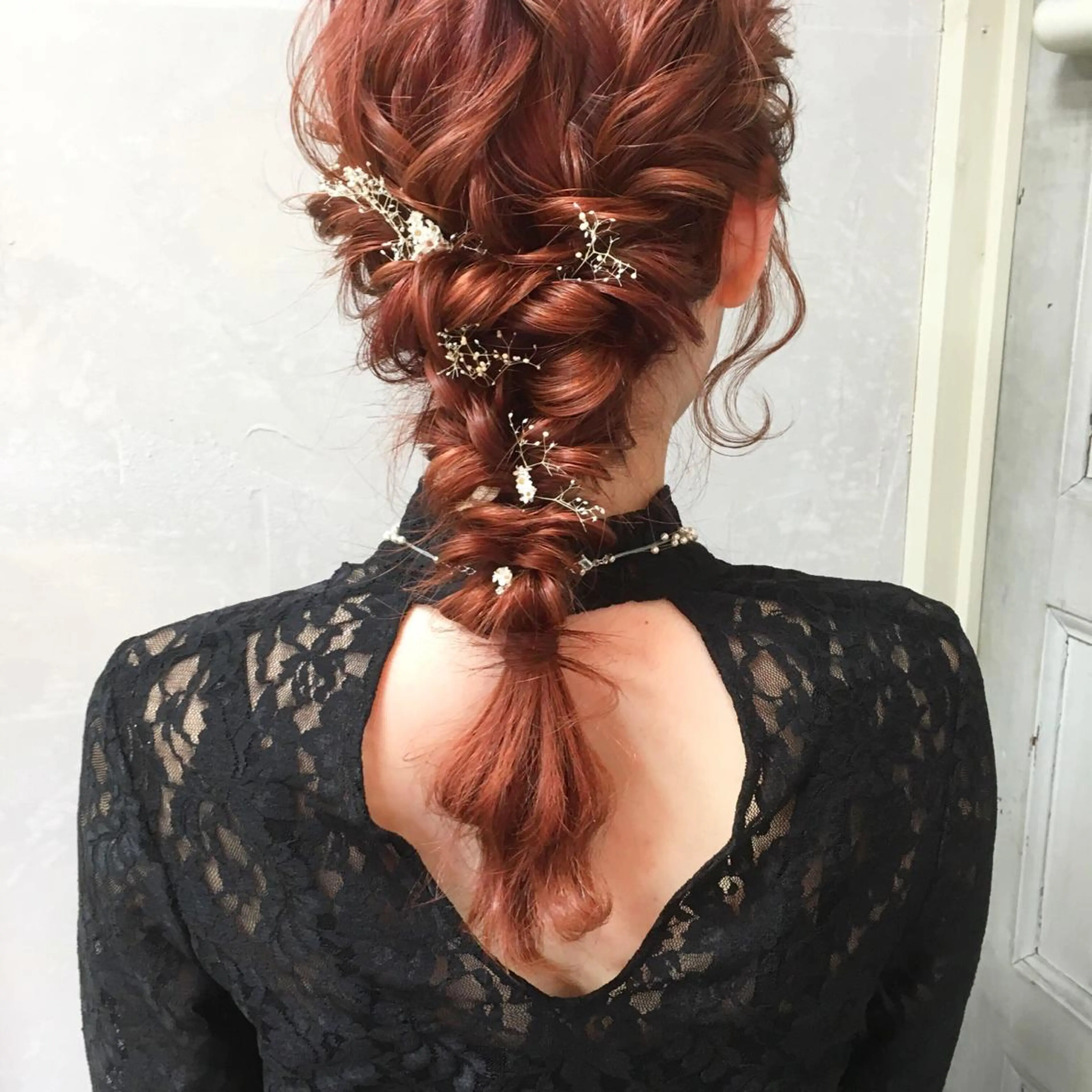 セミロング カラー ヘアアレンジ autre所属・大久保 ひでなりのヘアスタイル