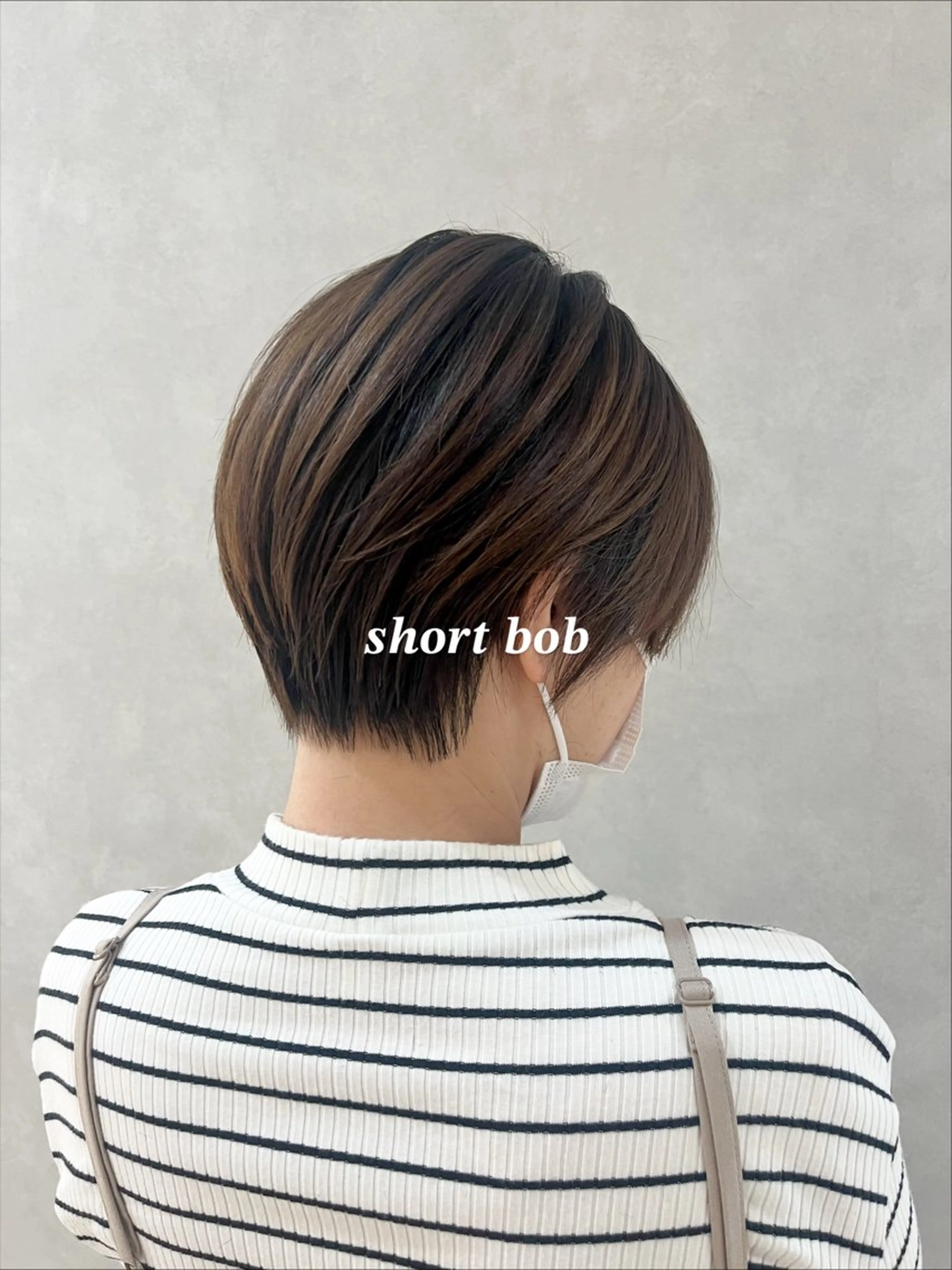 ショート VISAGE  a.c.t所属・関 琴美のヘアスタイル