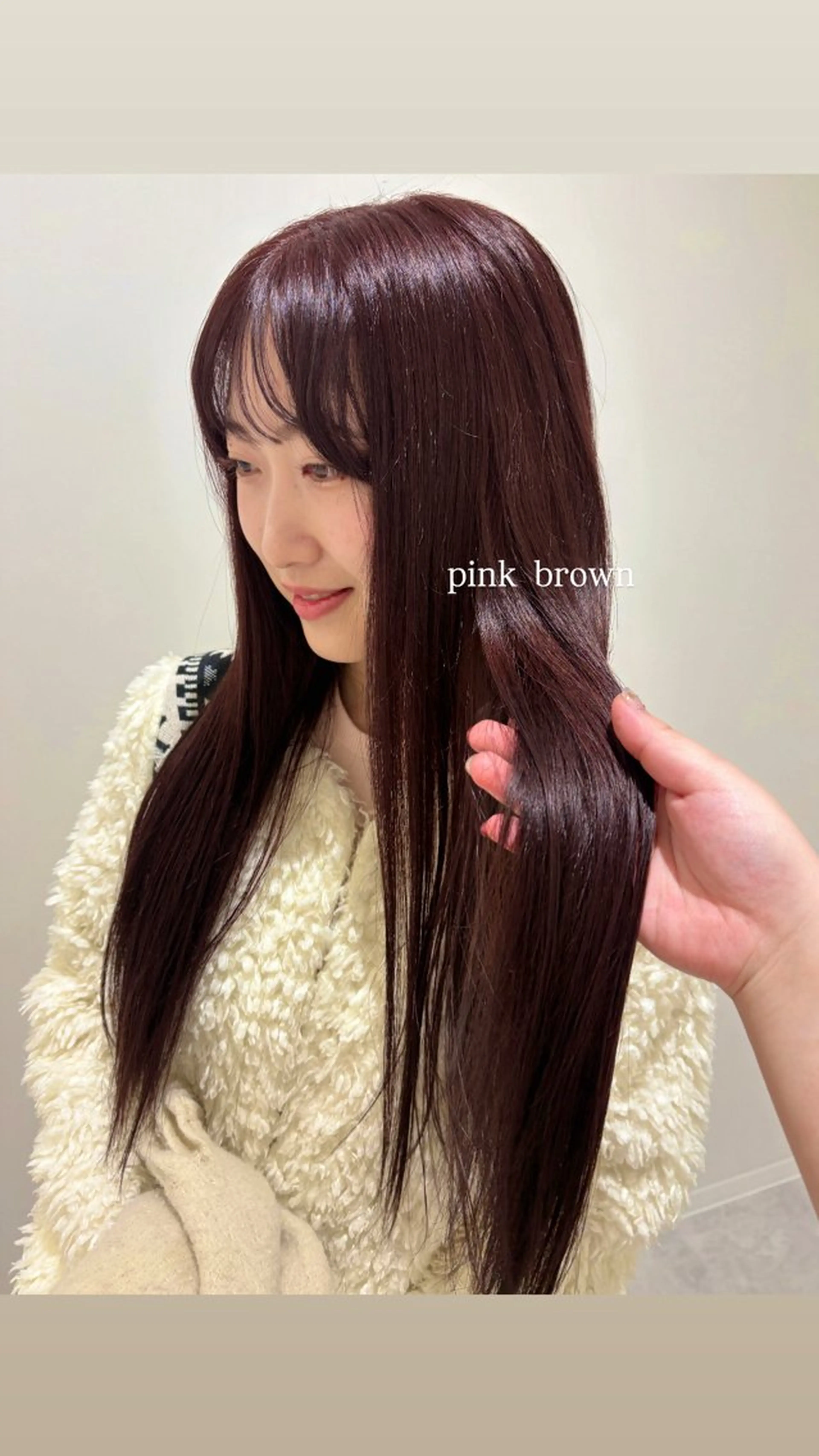 ロング カラー 💗暖色/ブリーチ/ レイヤー/横浜/メイのヘアスタイル