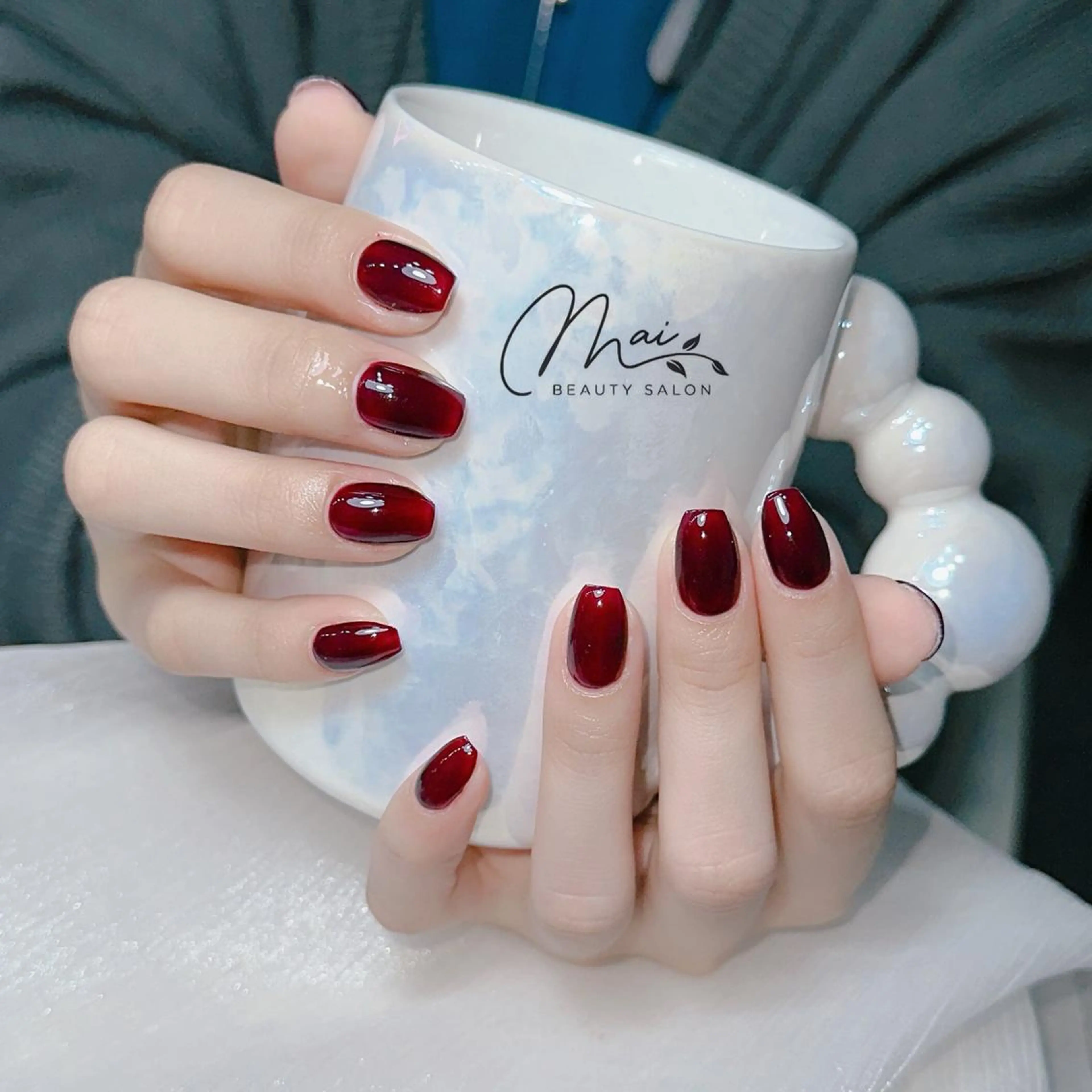 ネイル ジェルネイル パラジェル ワンホンネイル MaiBeauty HaNaのネイルデザイン