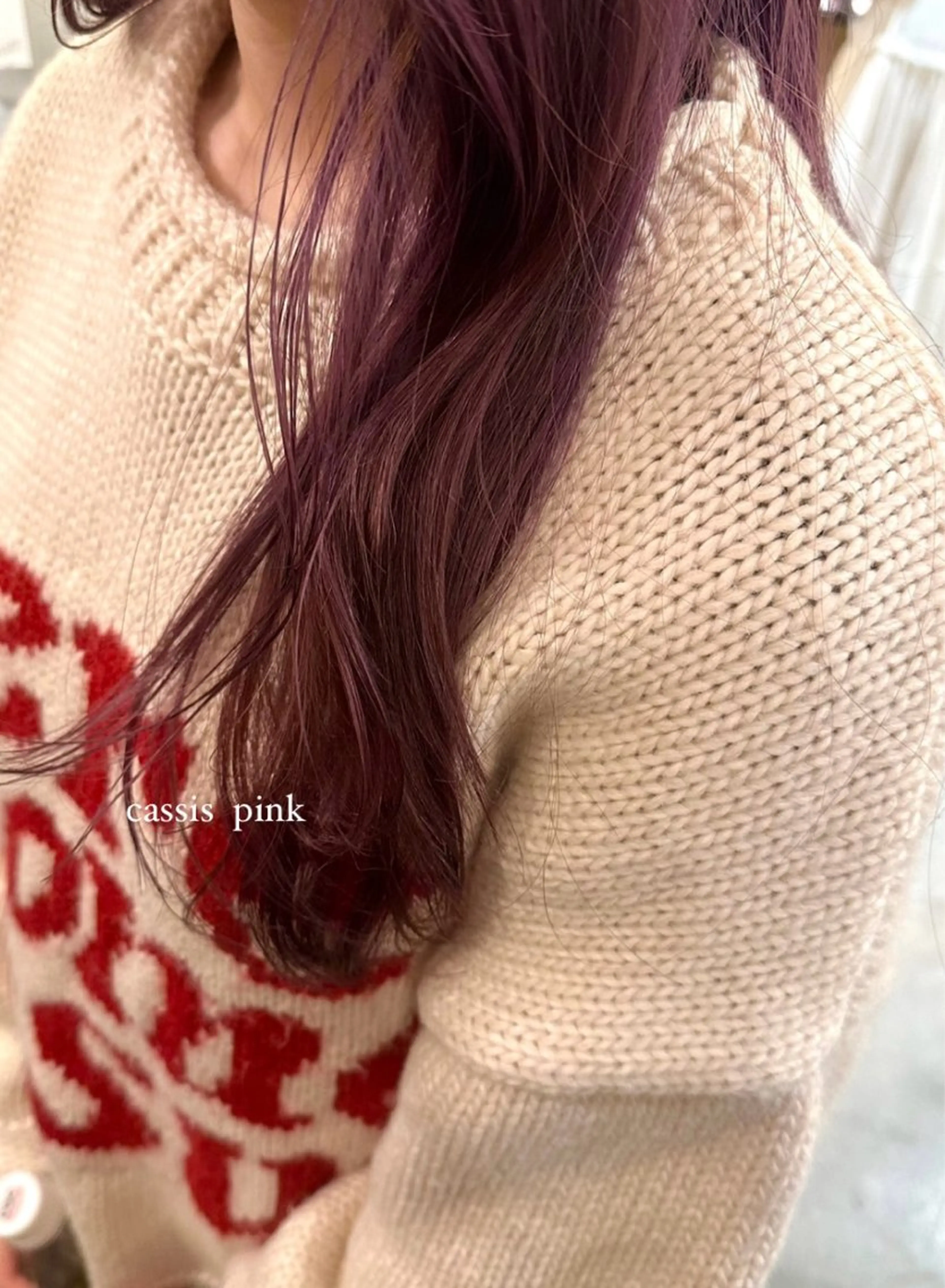 ロング jjeno所属・aisa 札幌カラーモデル🎀のヘアスタイル