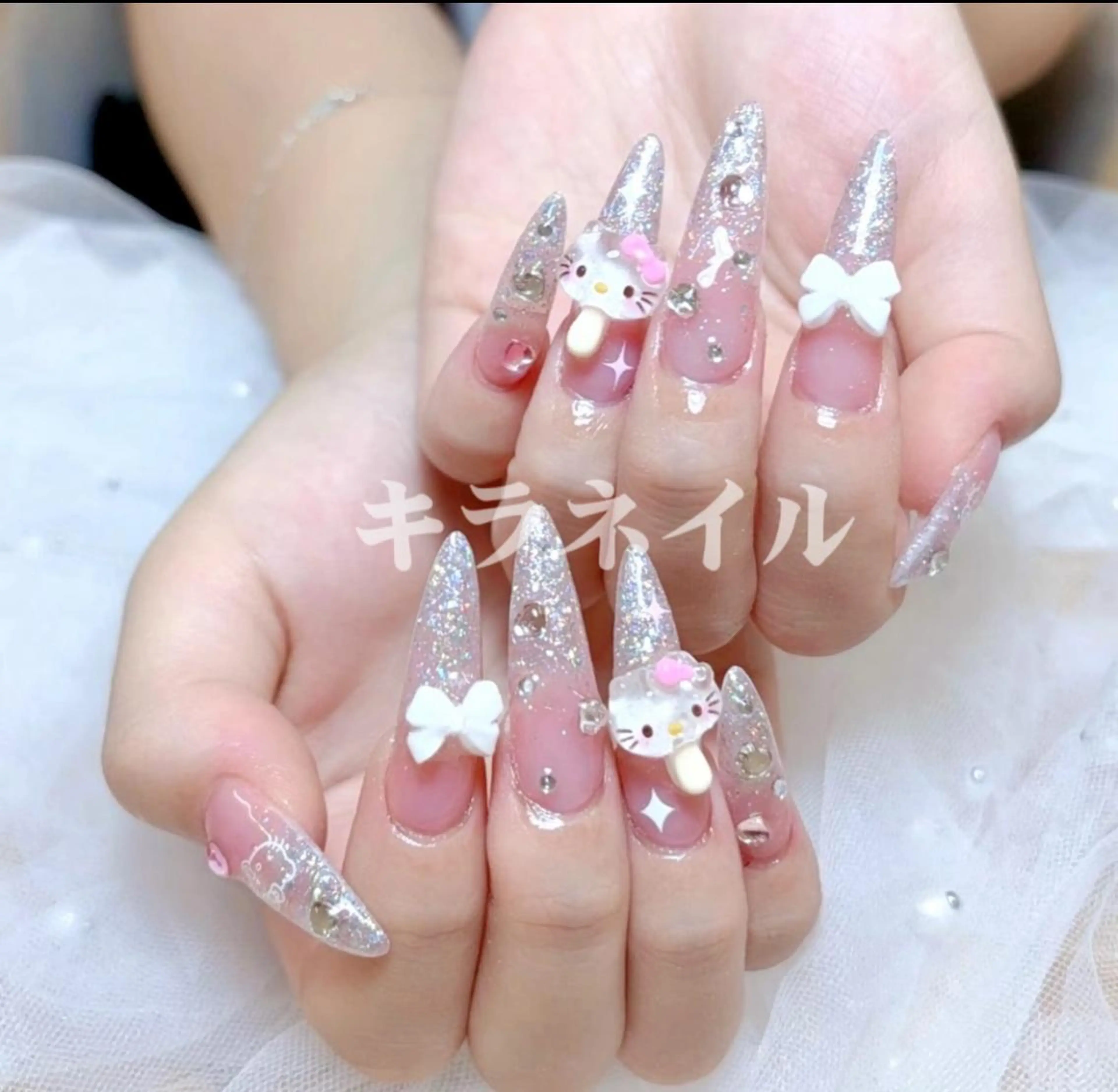 ネイル ハンドネイル キラネイル💖 渋谷ヒカリエから2分のネイルデザイン