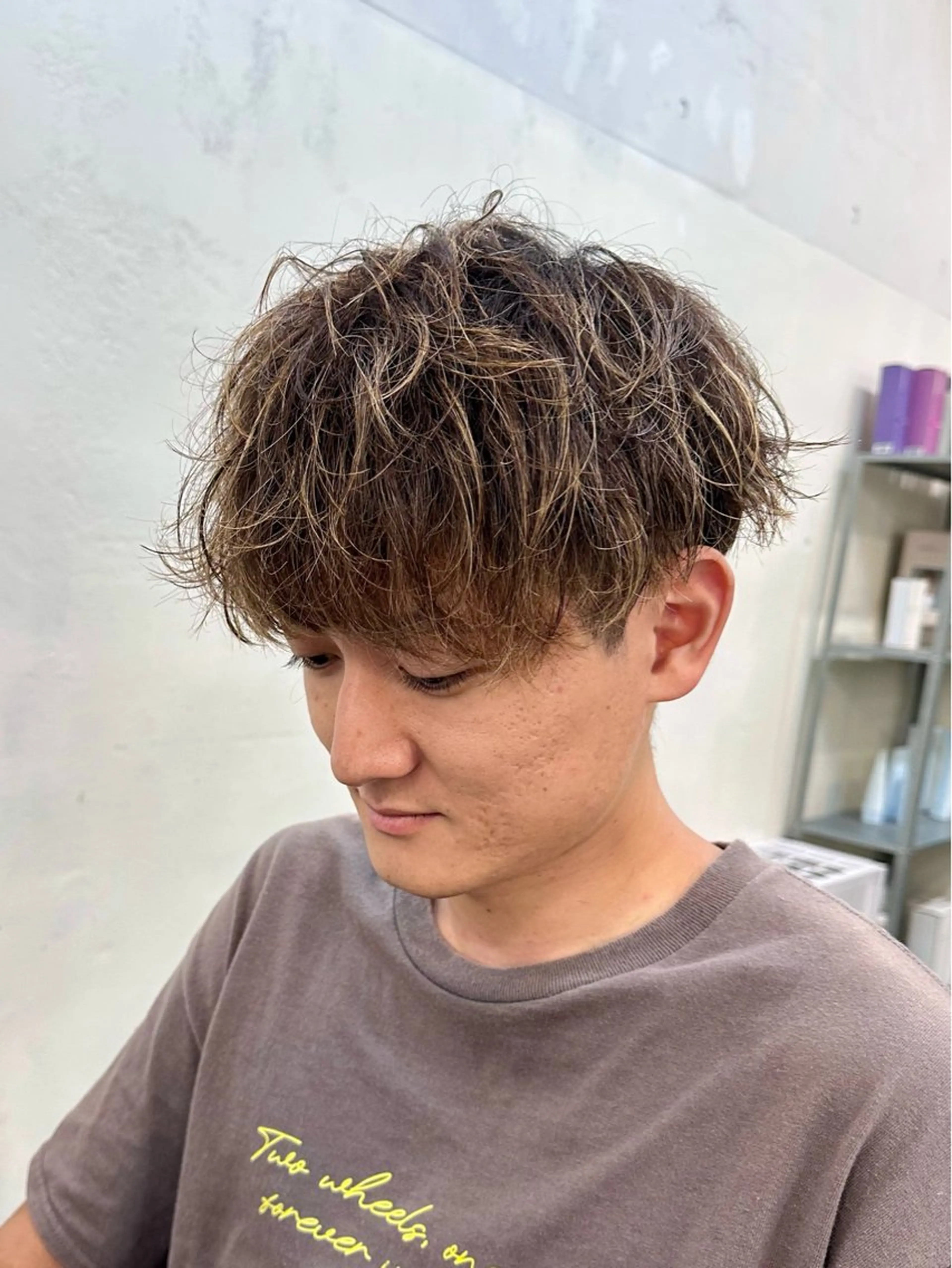ショート カラー メンズ カットモデル募集中/ たなかはやとのヘアスタイル
