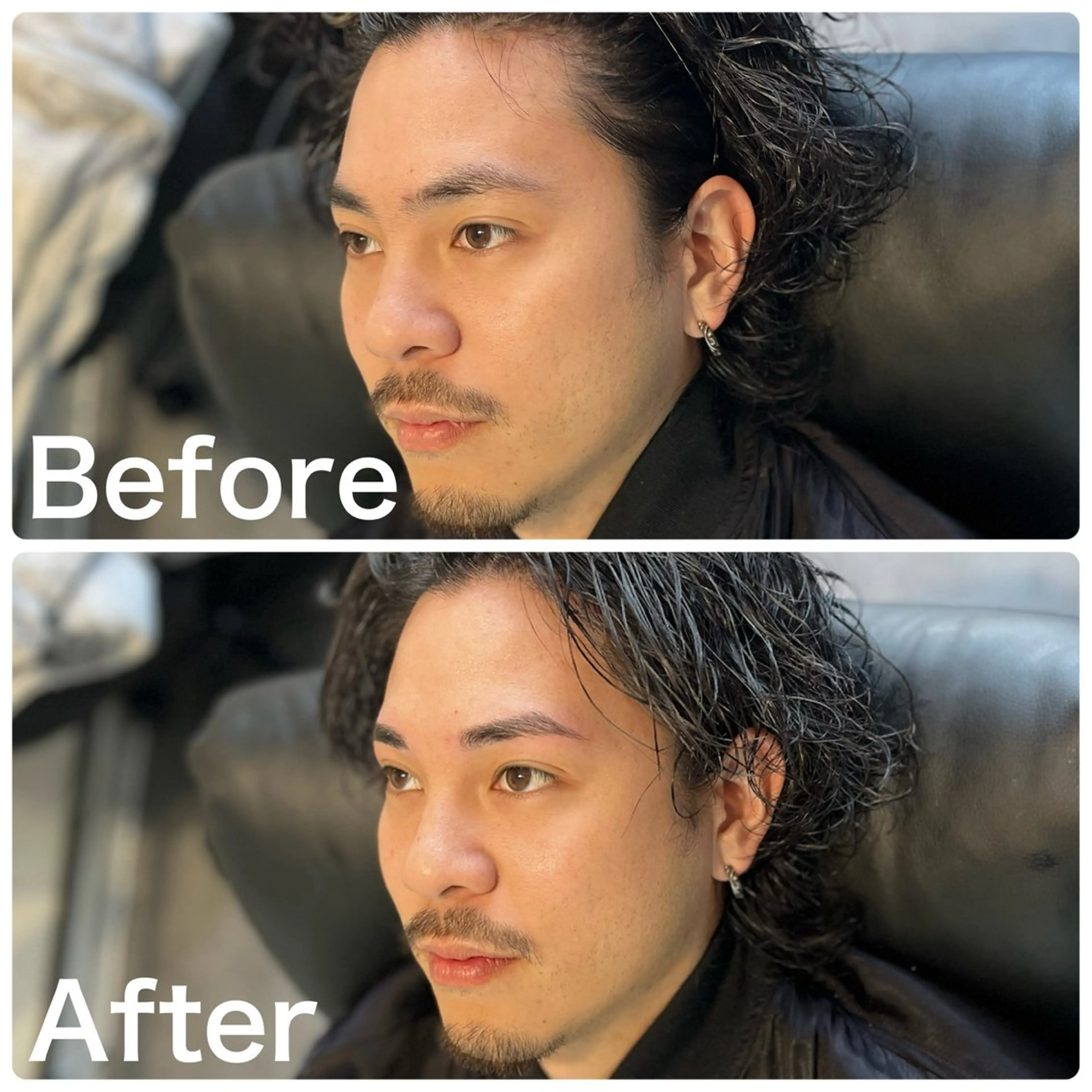 メンズ アイブロウ ワックス脱毛 眉カット その他(アイブロウ) 30日◯Re:gid Yusukeの眉毛・アイブロウイメージ