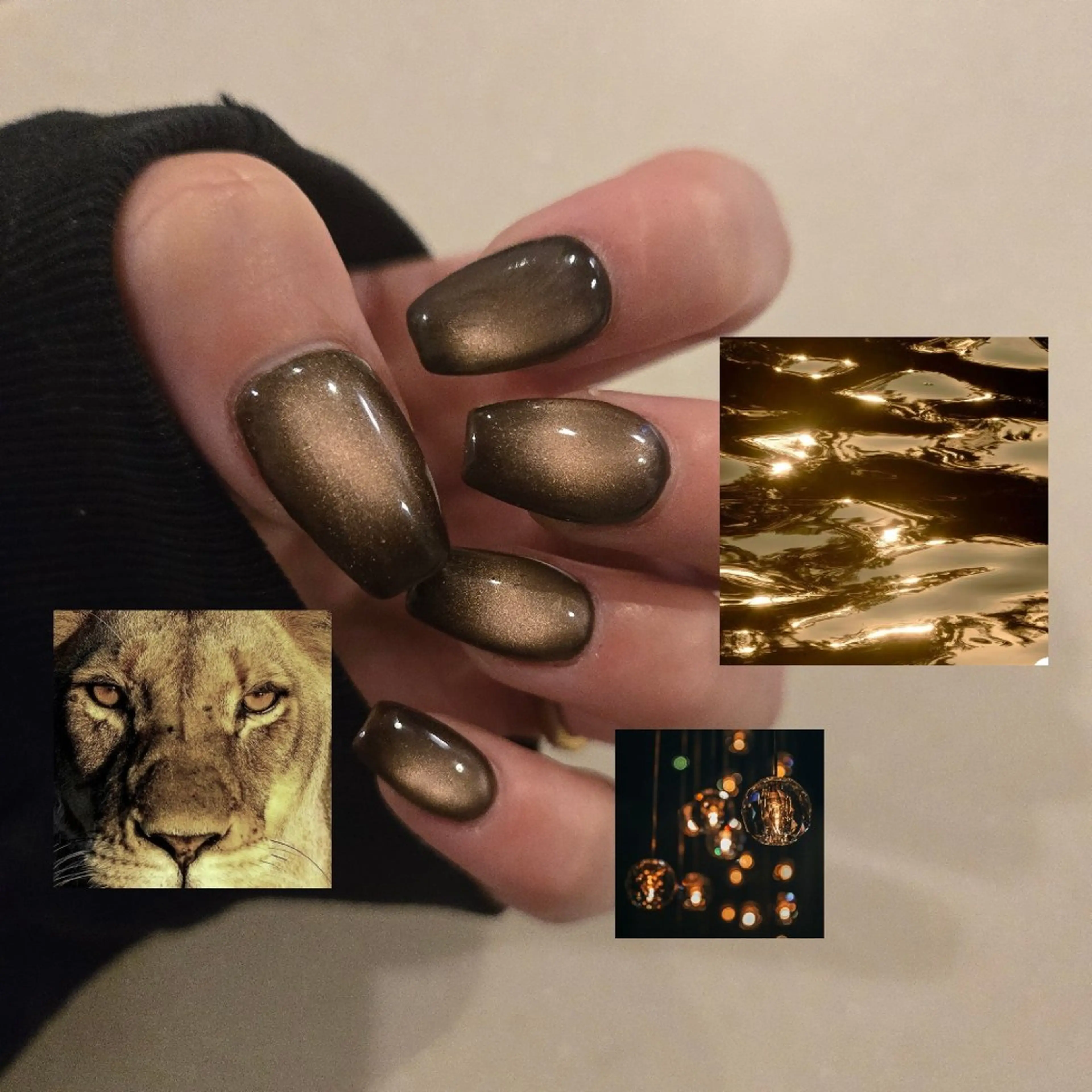 ネイル マグネットネイル ハンドネイル 8appy ARTstudioのネイルデザイン