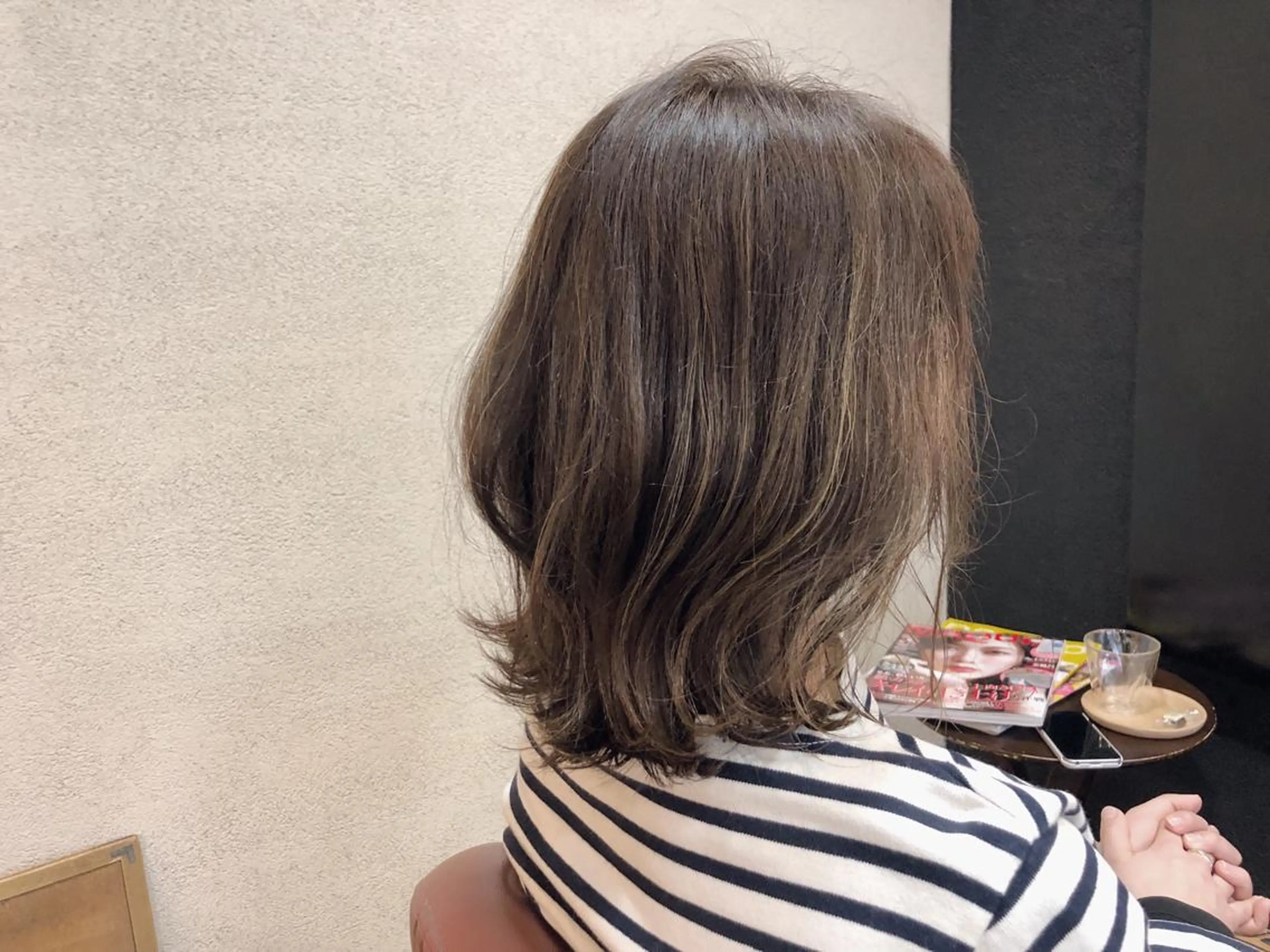 ミディアム カラー 356所属・木山 ゆかりのヘアスタイル