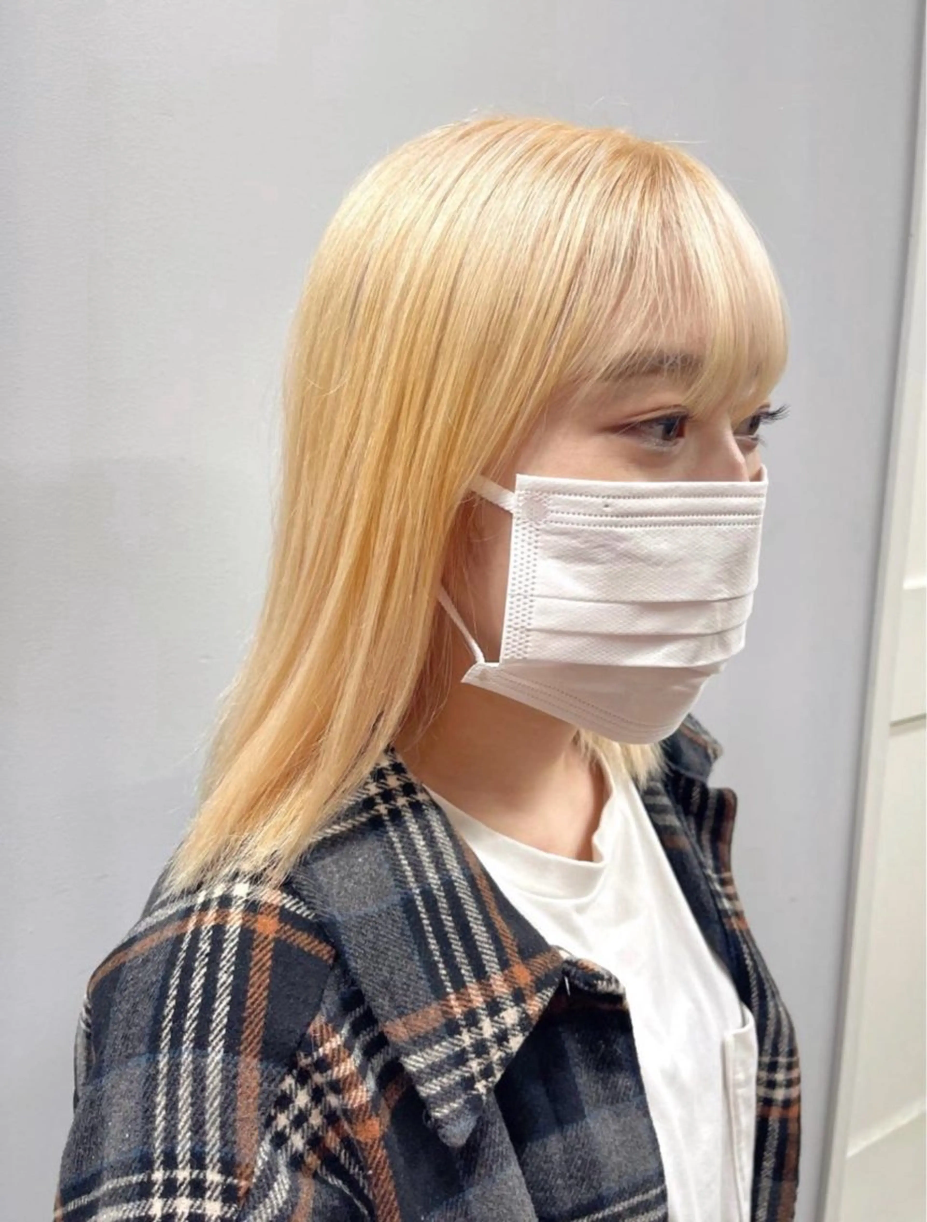 カラー ブロンド ヘアカラー ROCCOeast Rukaのヘアスタイル
