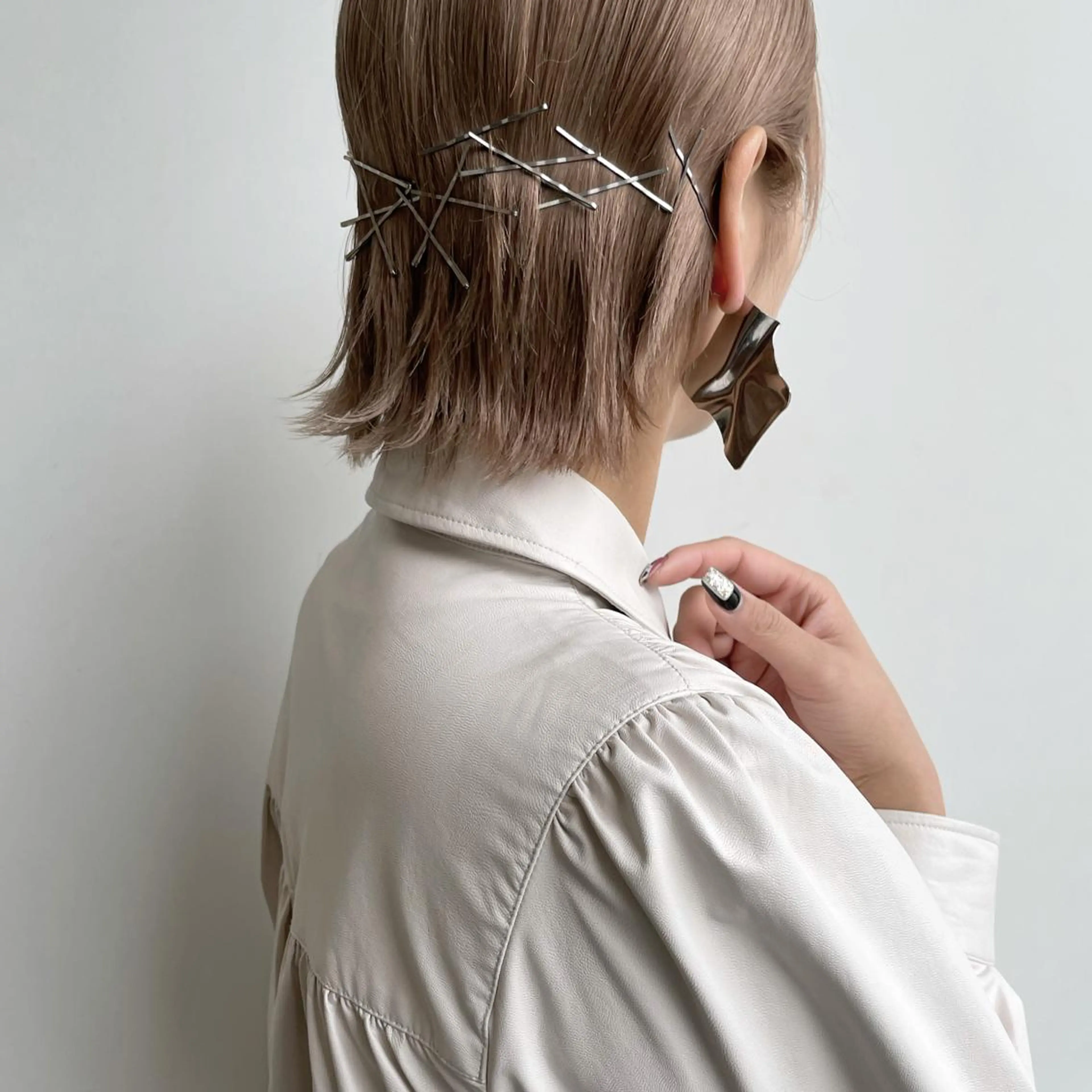 ショート ヘアアレンジ HAIR MAKE SALON new me所属・ヘアメイク new meのヘアスタイル