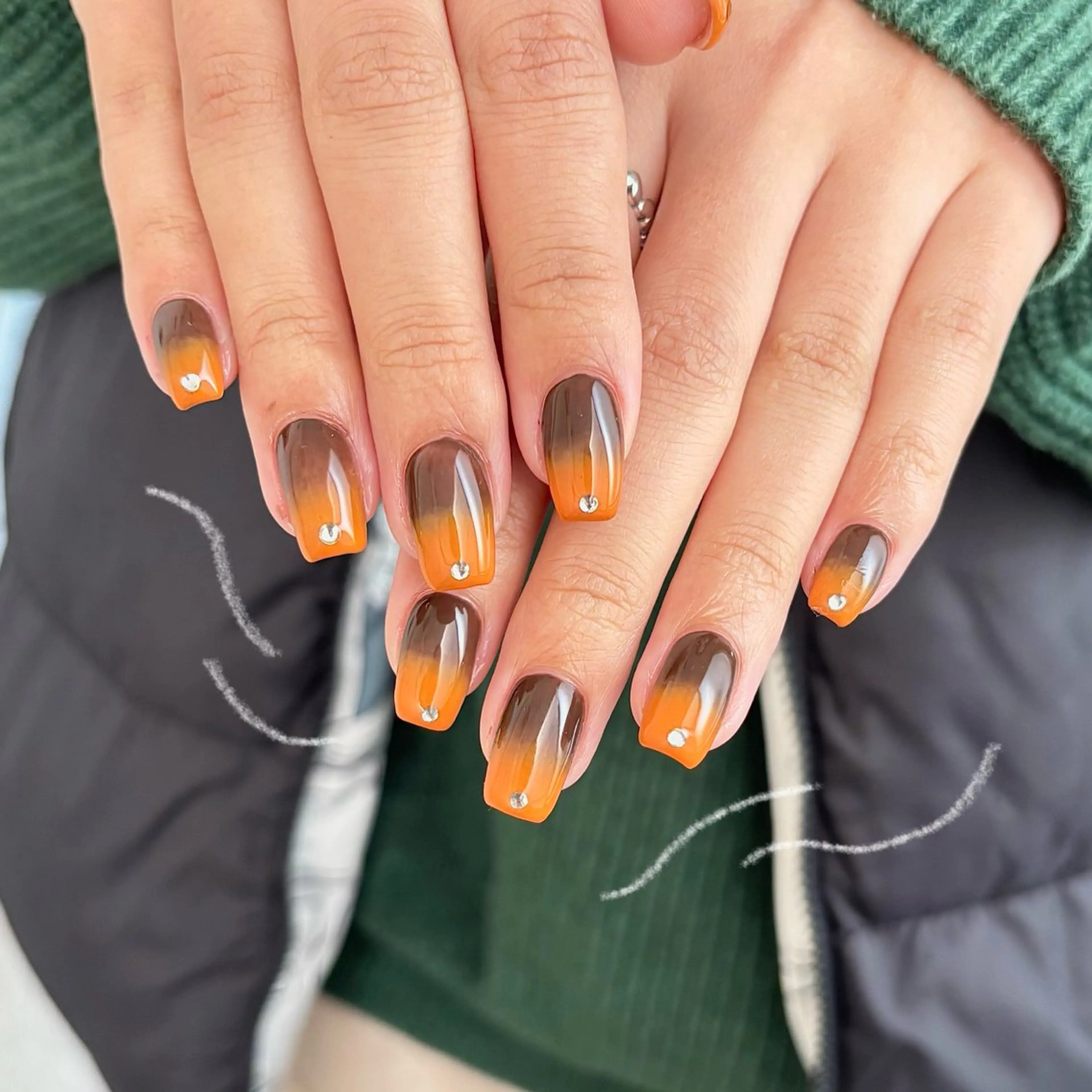ネイル グラデーション ハンドネイル Nailsalon BLOOM🌷 山崎のネイルデザイン