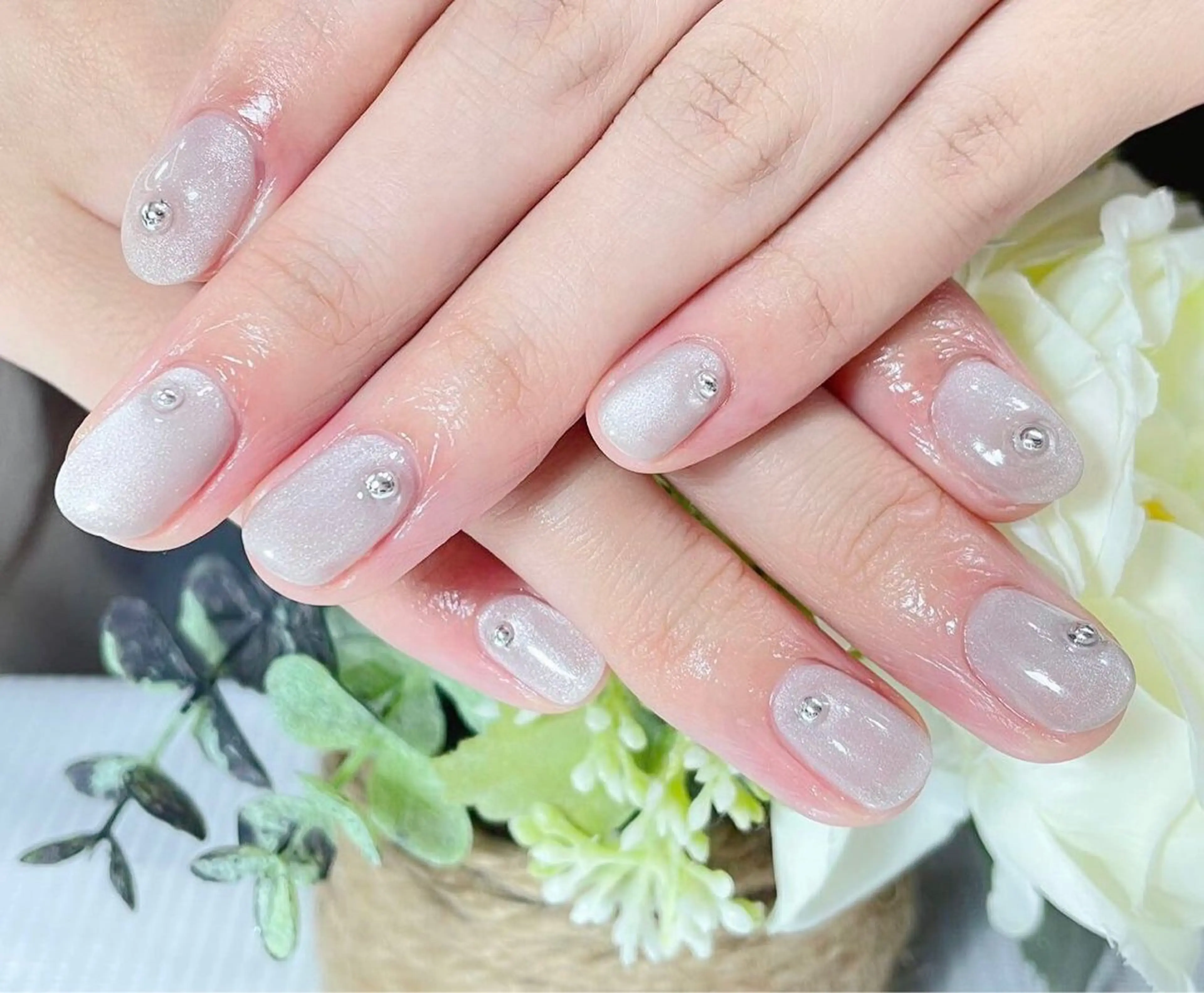 ネイル 韓国ネイル H&B 楊のネイルデザイン