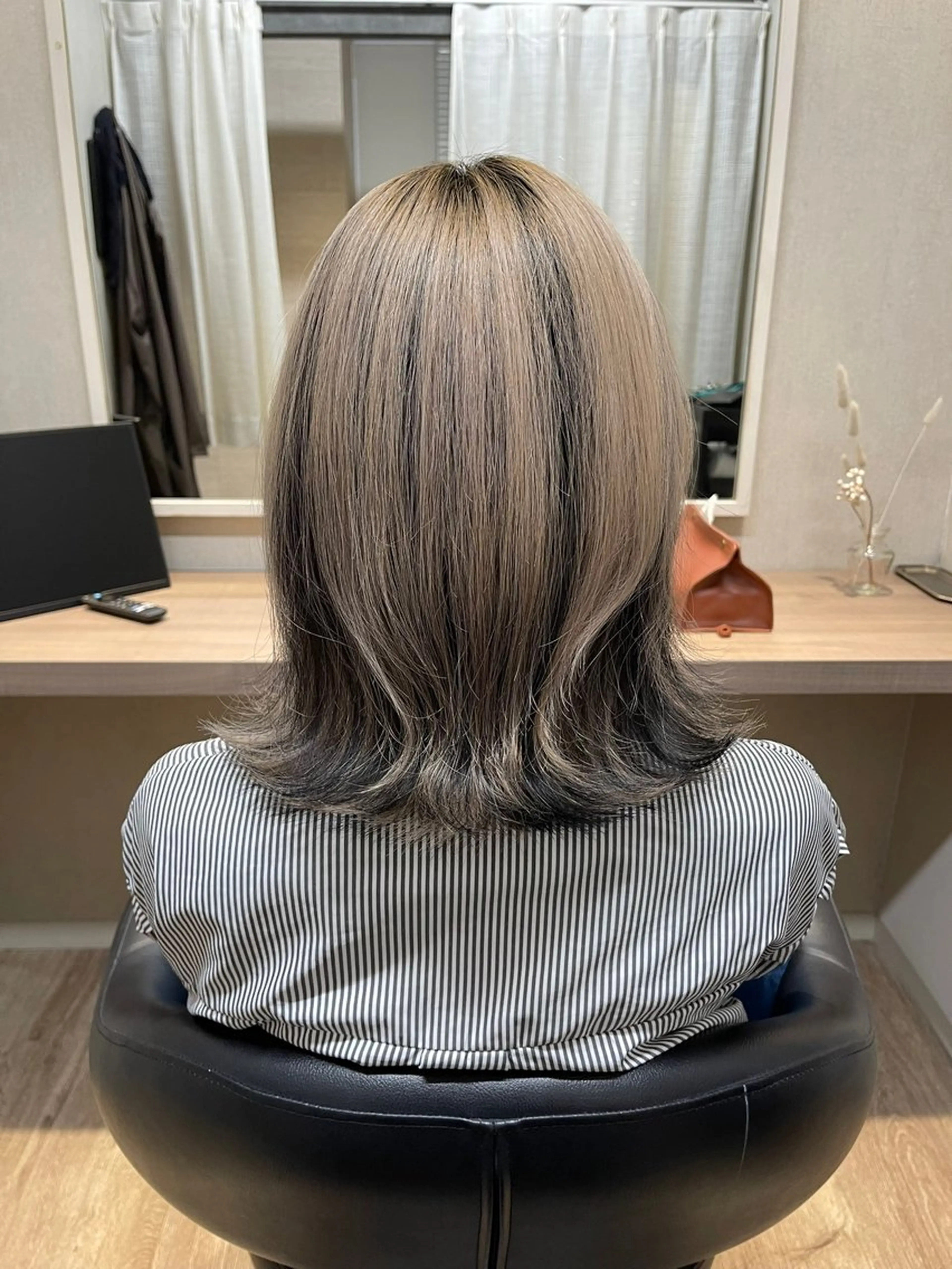 カラー 髪質改善×デザイン ANDIAMO 楓のヘアスタイル