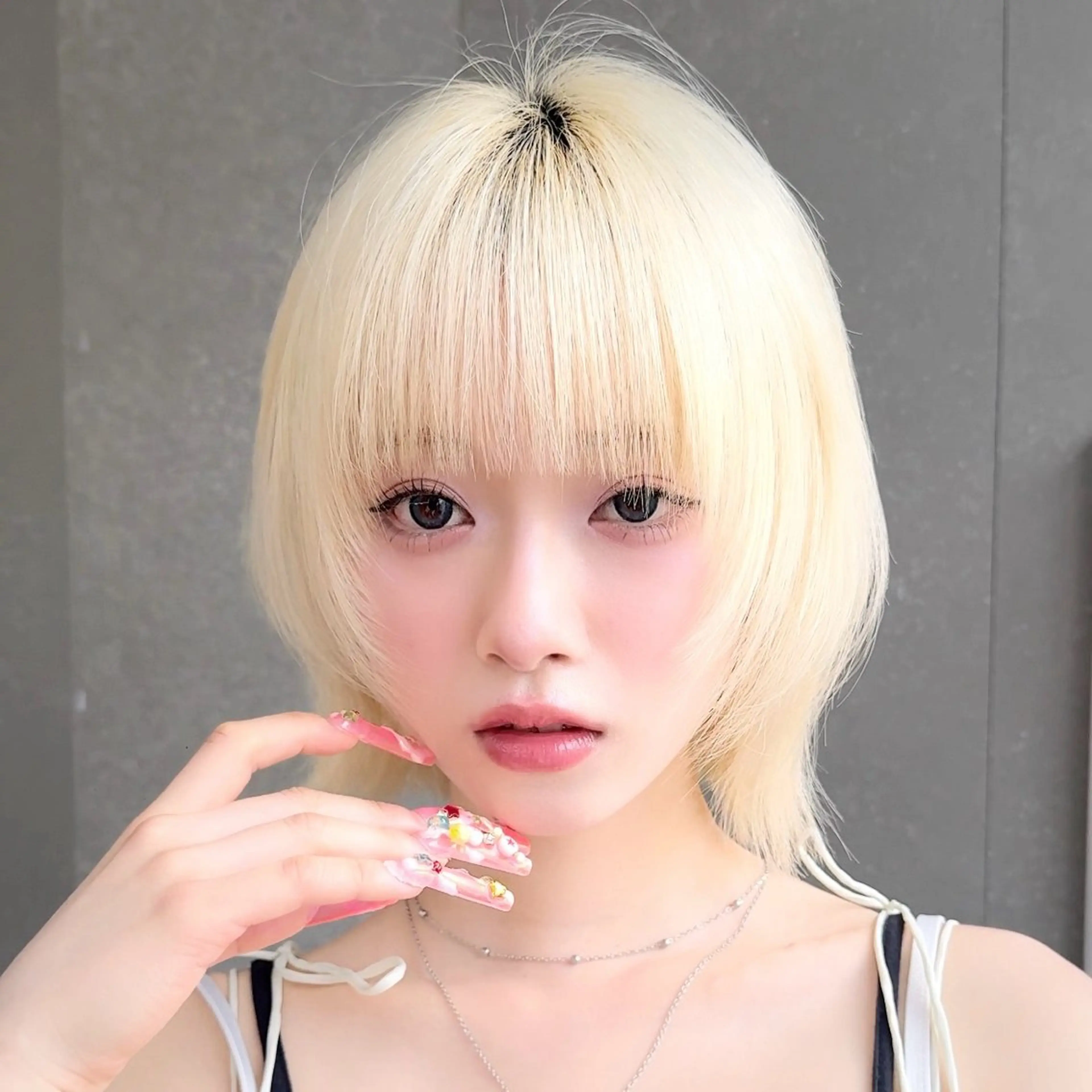 ショート カラー ヘアカラー トリートメント Lond Le'aのヘアスタイル