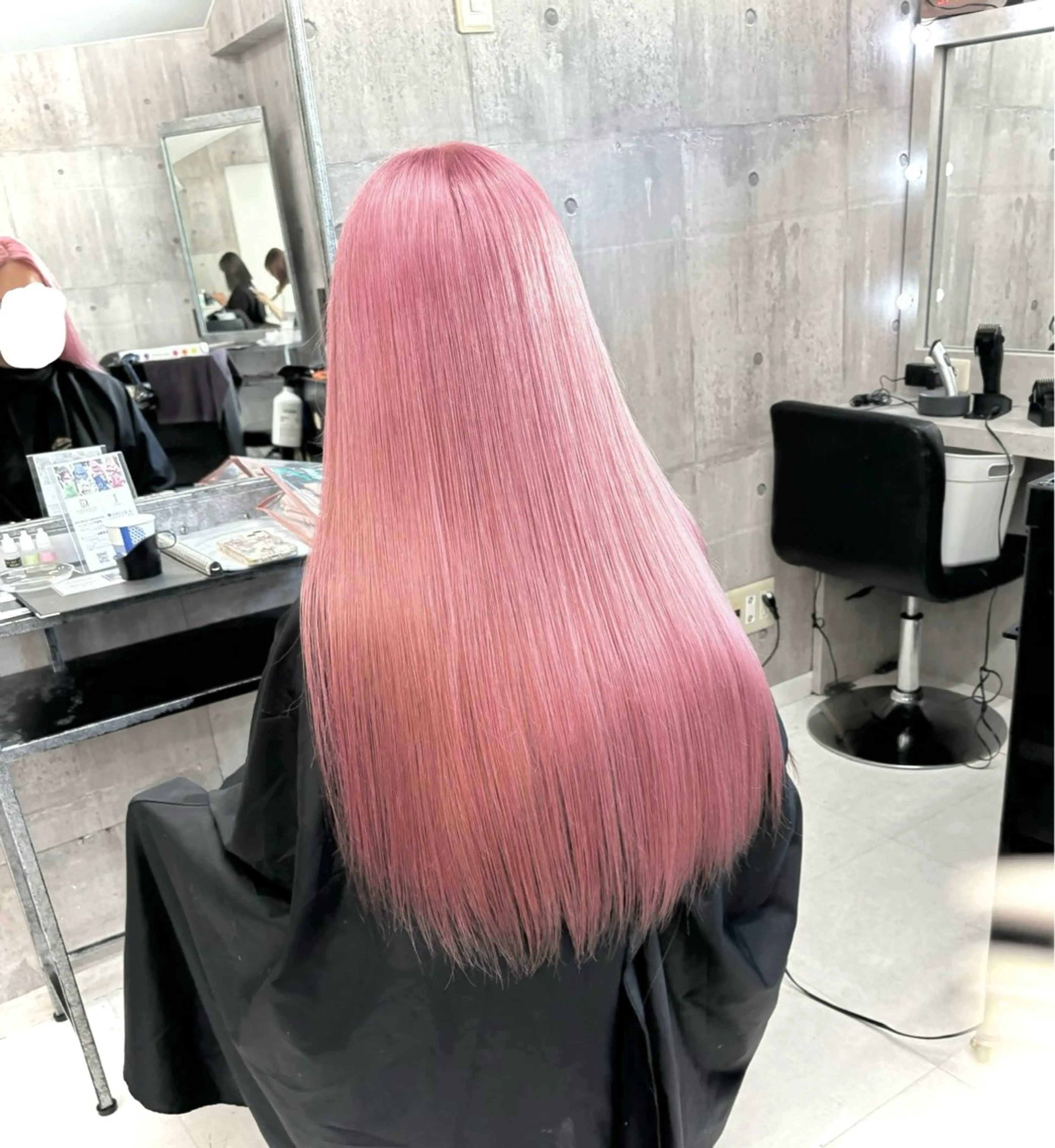 ロング ハイトーン×エクステ 💞くるみのヘアスタイル