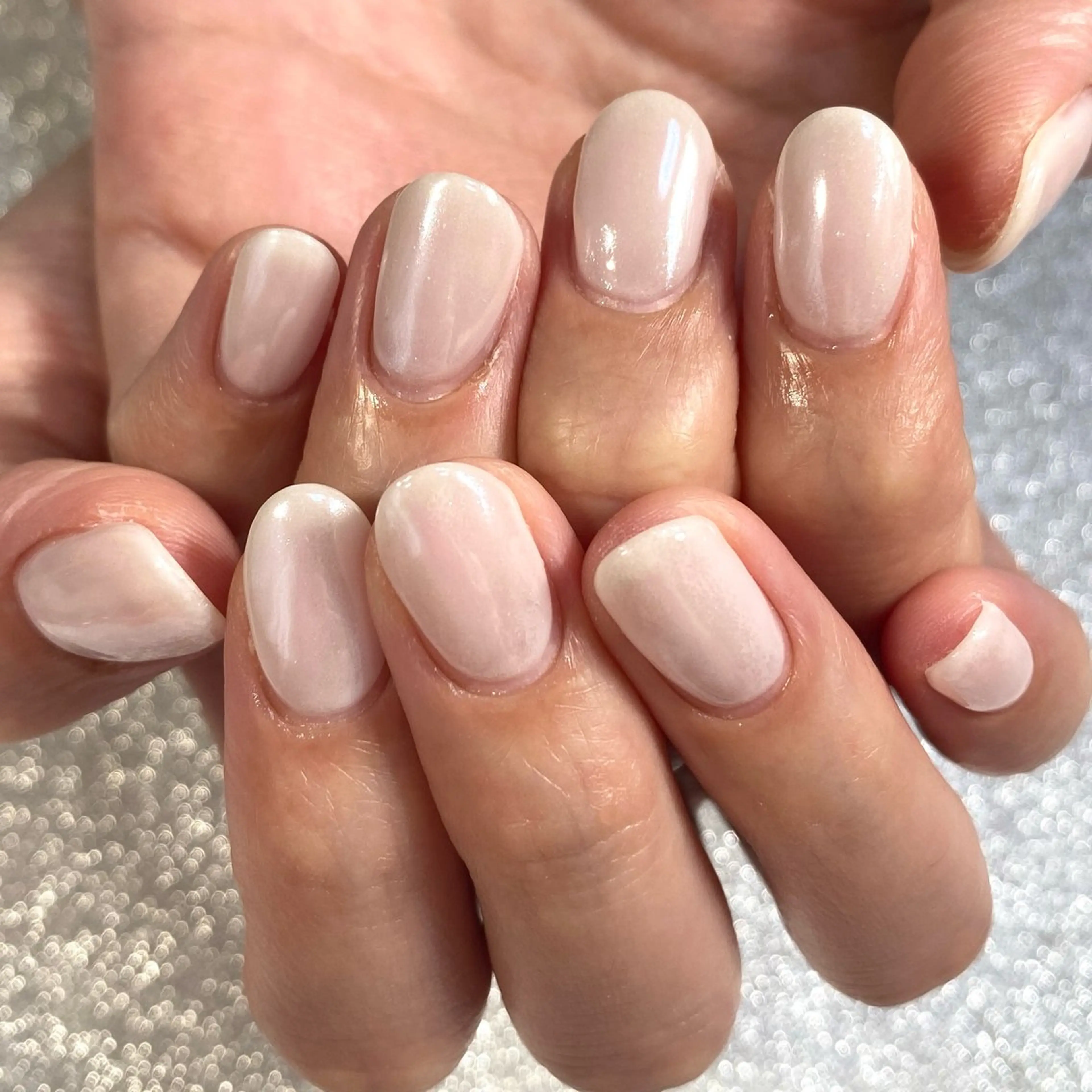 ネイル ミラーネイル ワンカラーネイル ハンドネイル 11 nailsのネイルデザイン