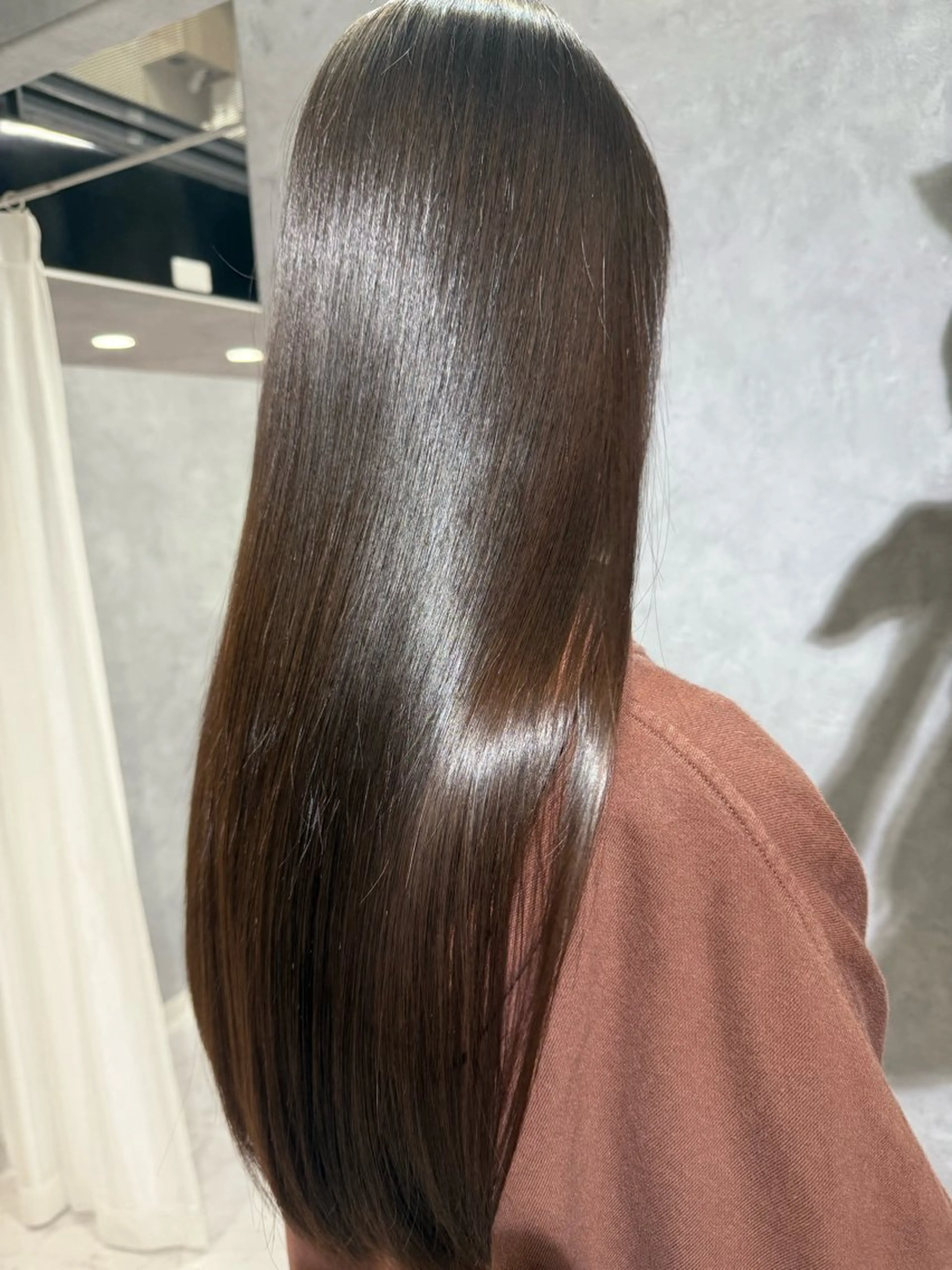 ロング カット 縮毛矯正 トリートメント fee  小倉店 EMIのヘアスタイル