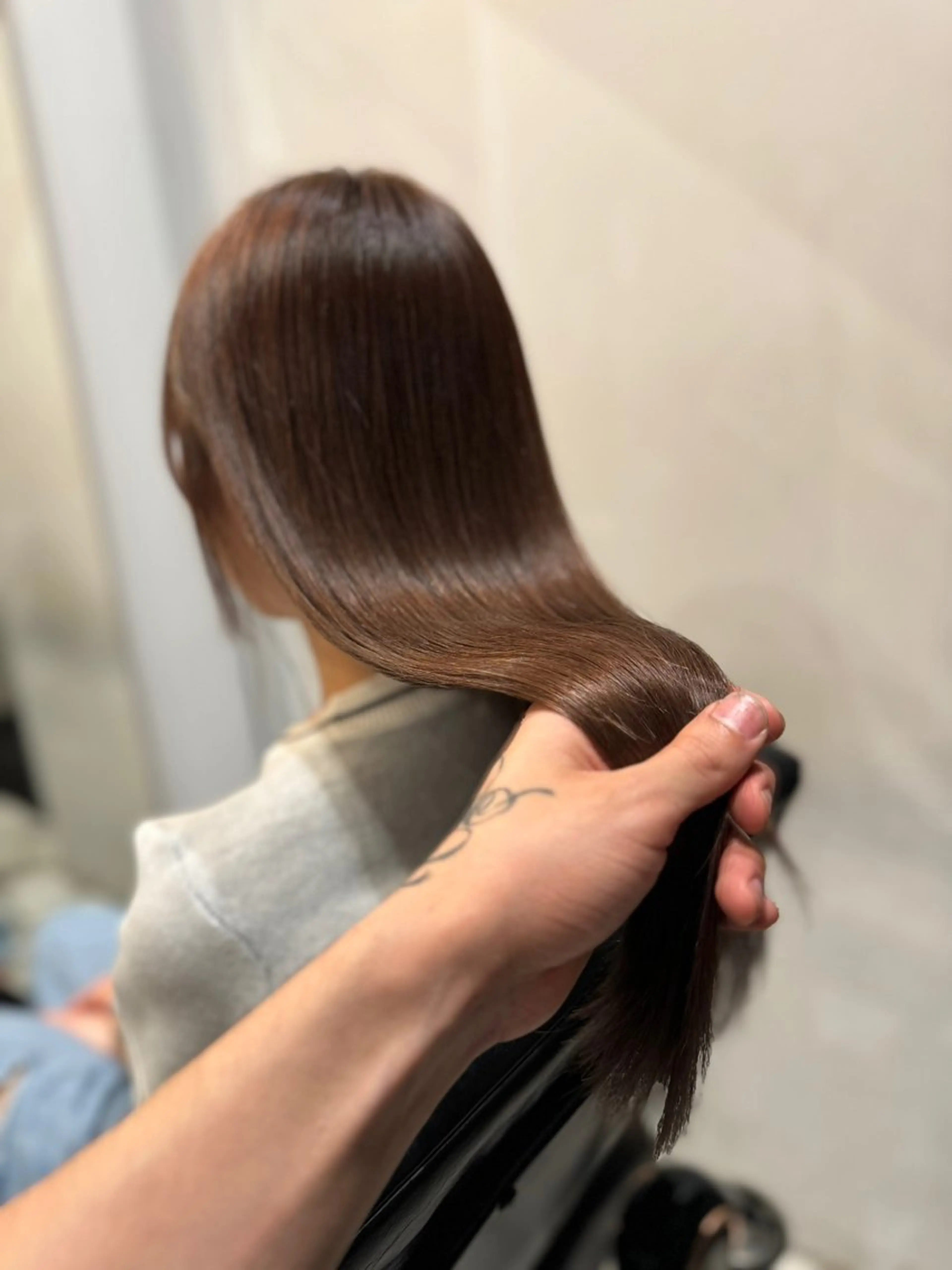 ロング 髪質改善 トリートメント Luxe表参道 髪質改善　奈良のヘアスタイル